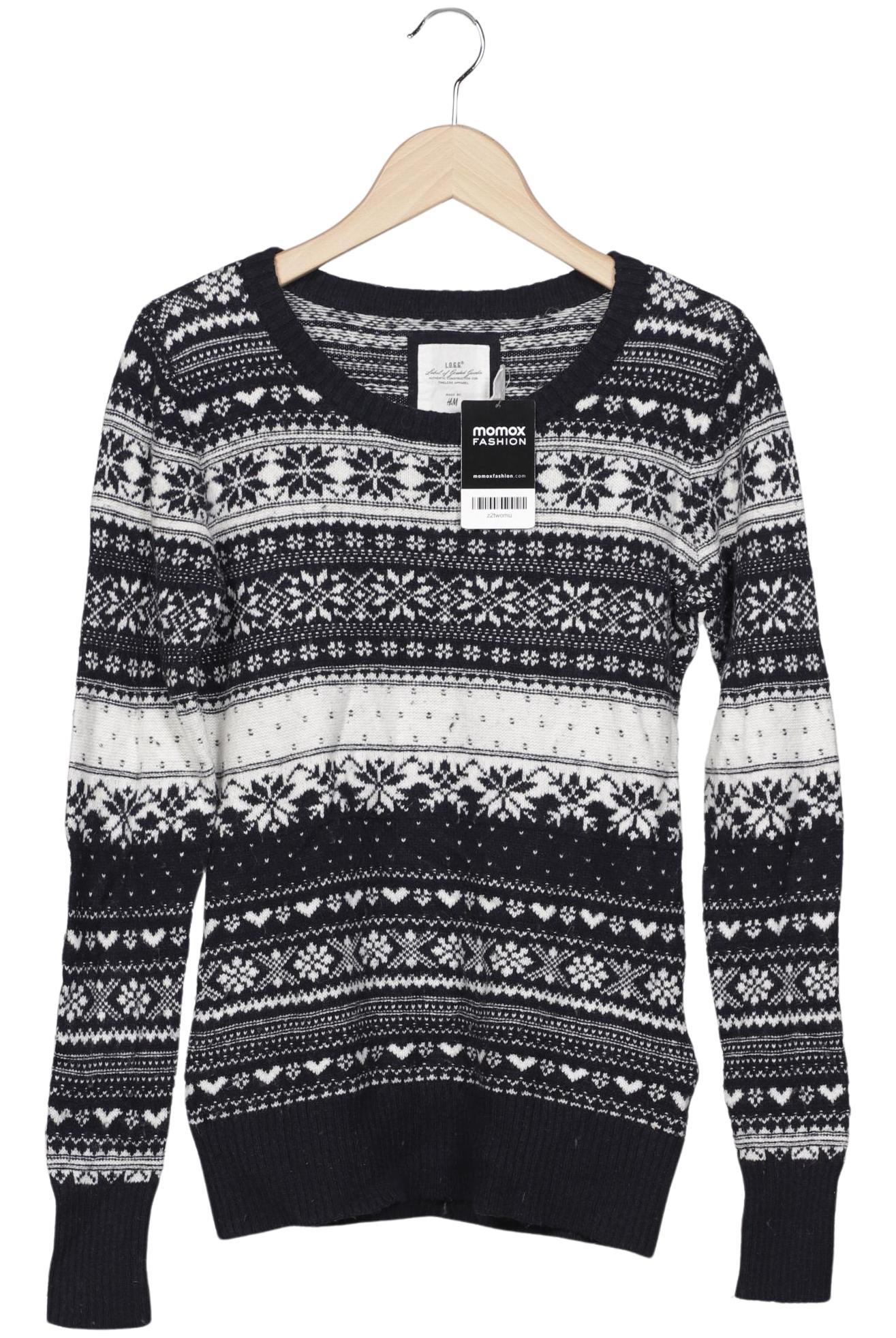 

H&M Damen Pullover, mehrfarbig, Gr. 38
