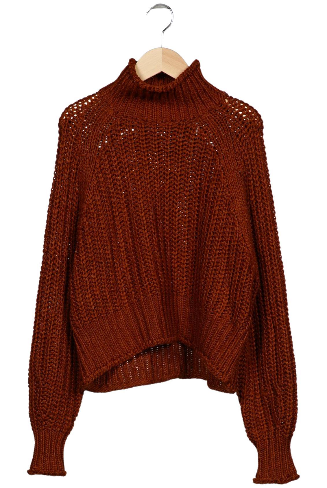 

H&M Damen Pullover, braun, Gr. 34