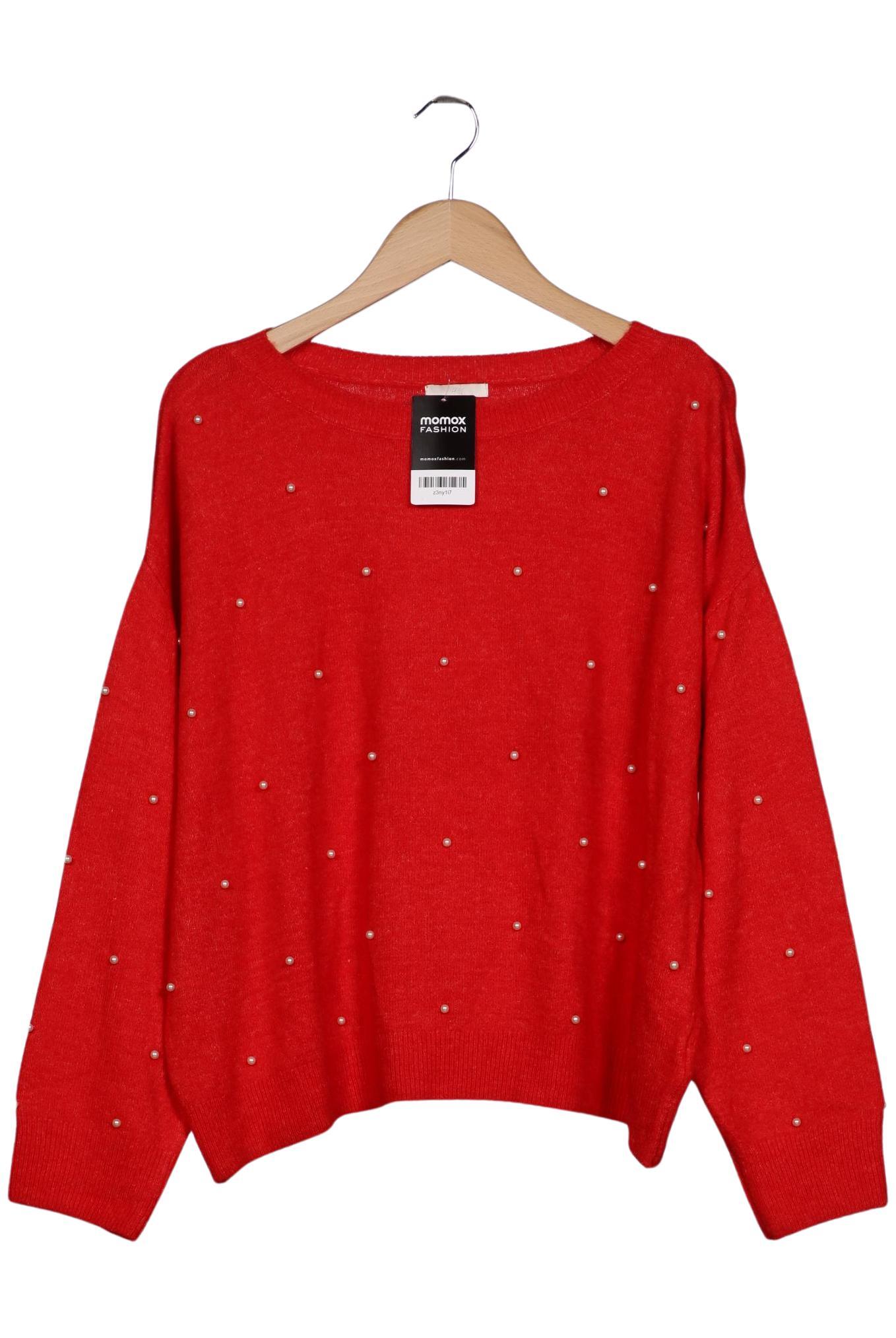 

H&M Damen Pullover, rot, Gr. 46