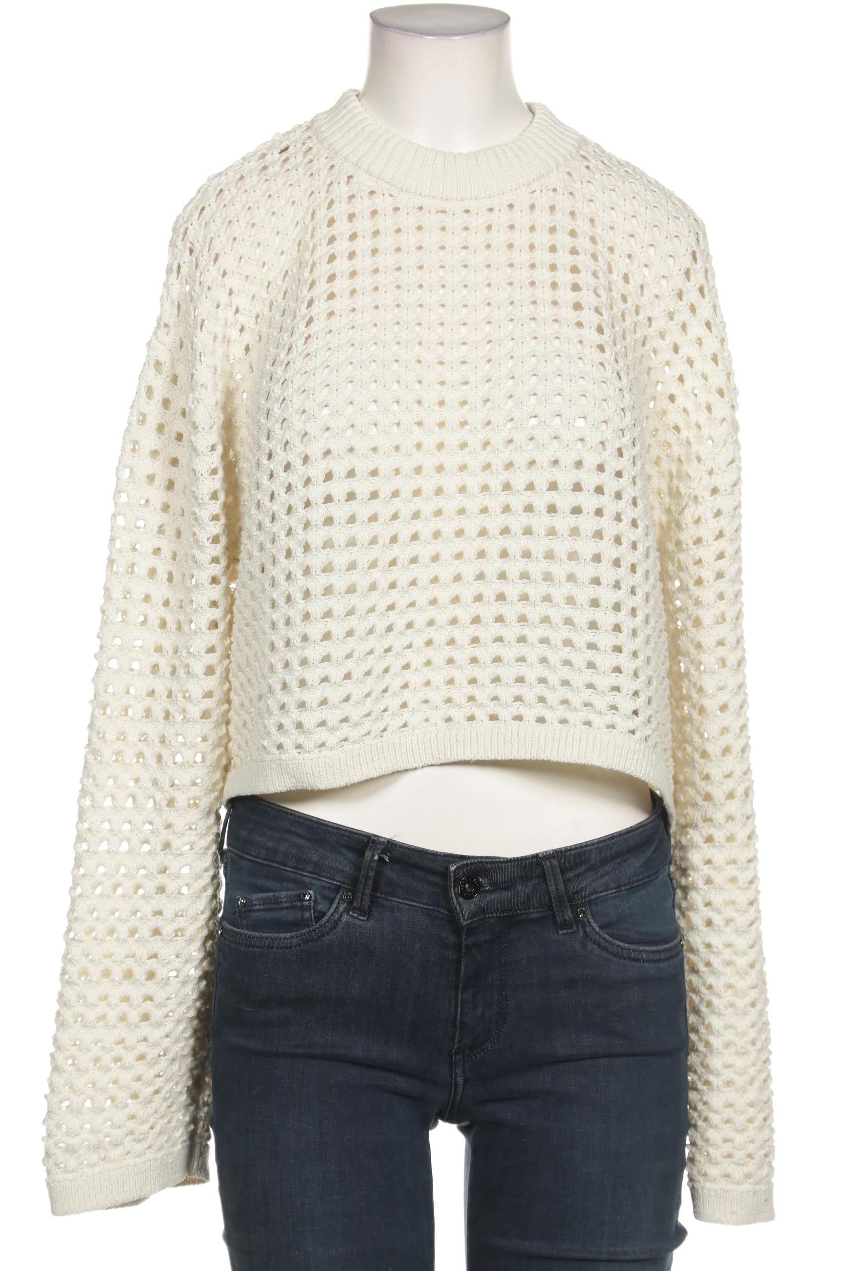

H&M Damen Pullover, cremeweiß, Gr. 38