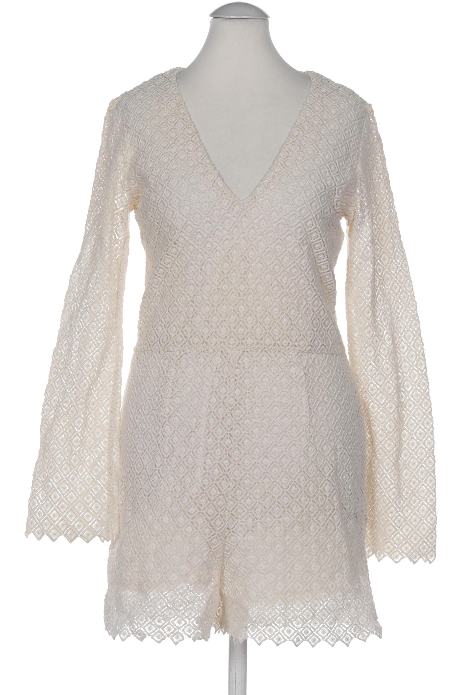 

H&M Damen Jumpsuit/Overall, cremeweiß, Gr. 36