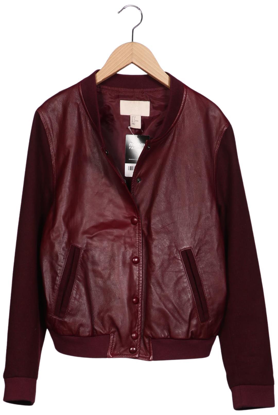 

H&M Damen Jacke, bordeaux, Gr. 38