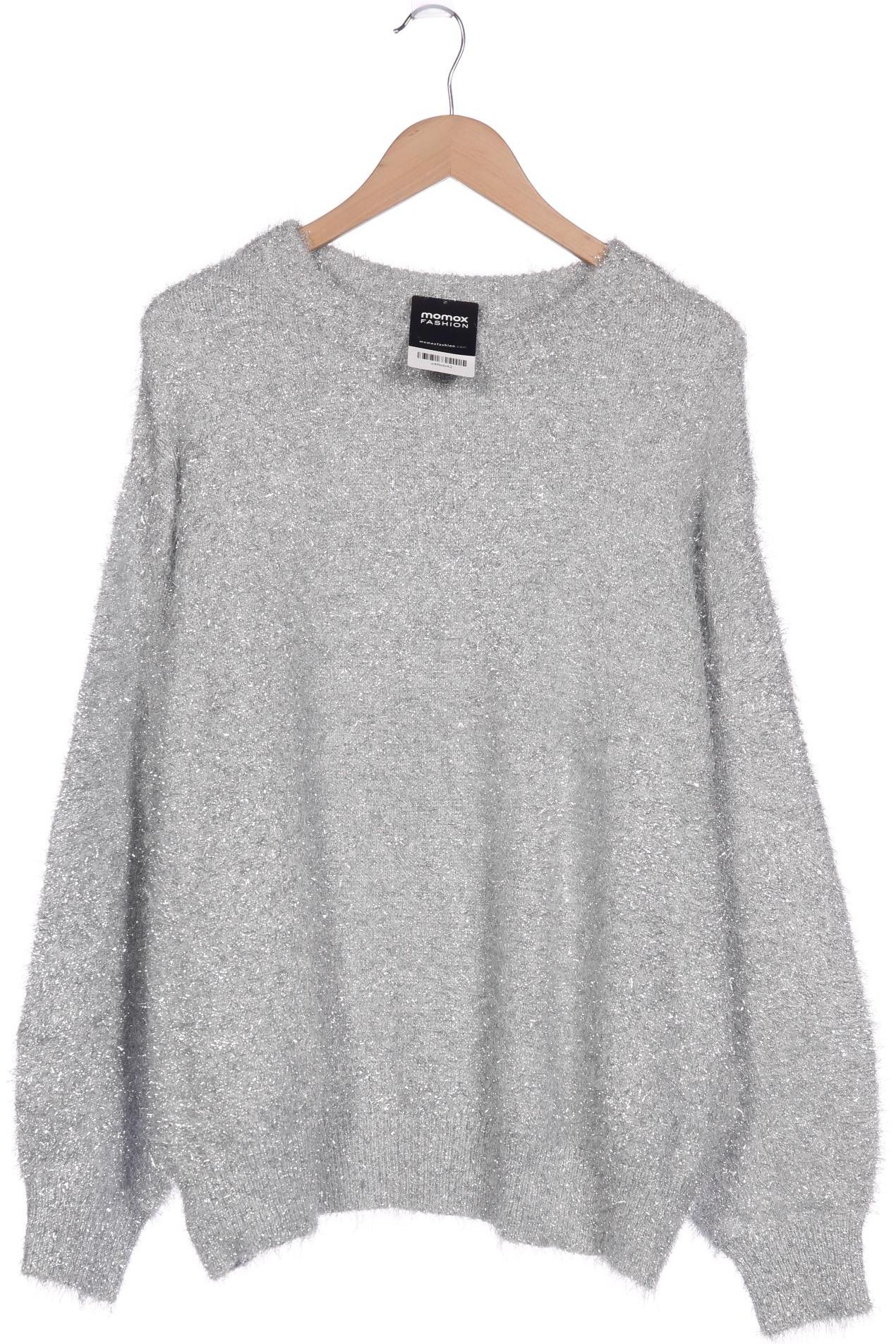 

H&M Damen Pullover, silber, Gr. 44