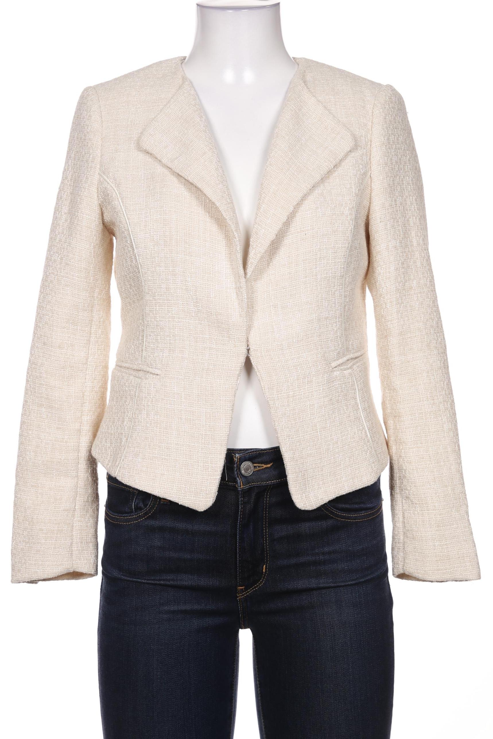 

H&M Damen Blazer, cremeweiß, Gr. 40