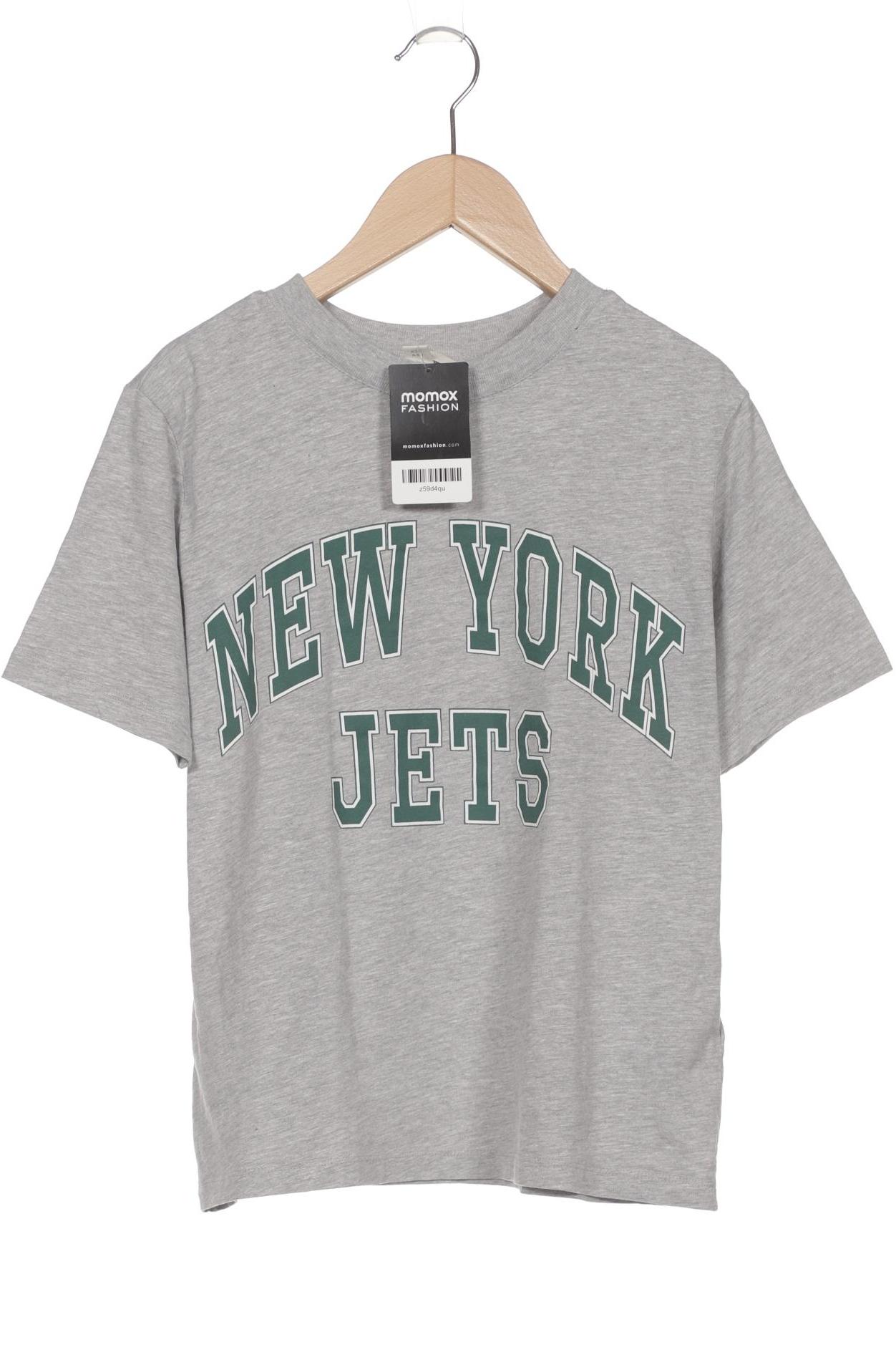 

H&M Damen T-Shirt, grau, Gr. 36