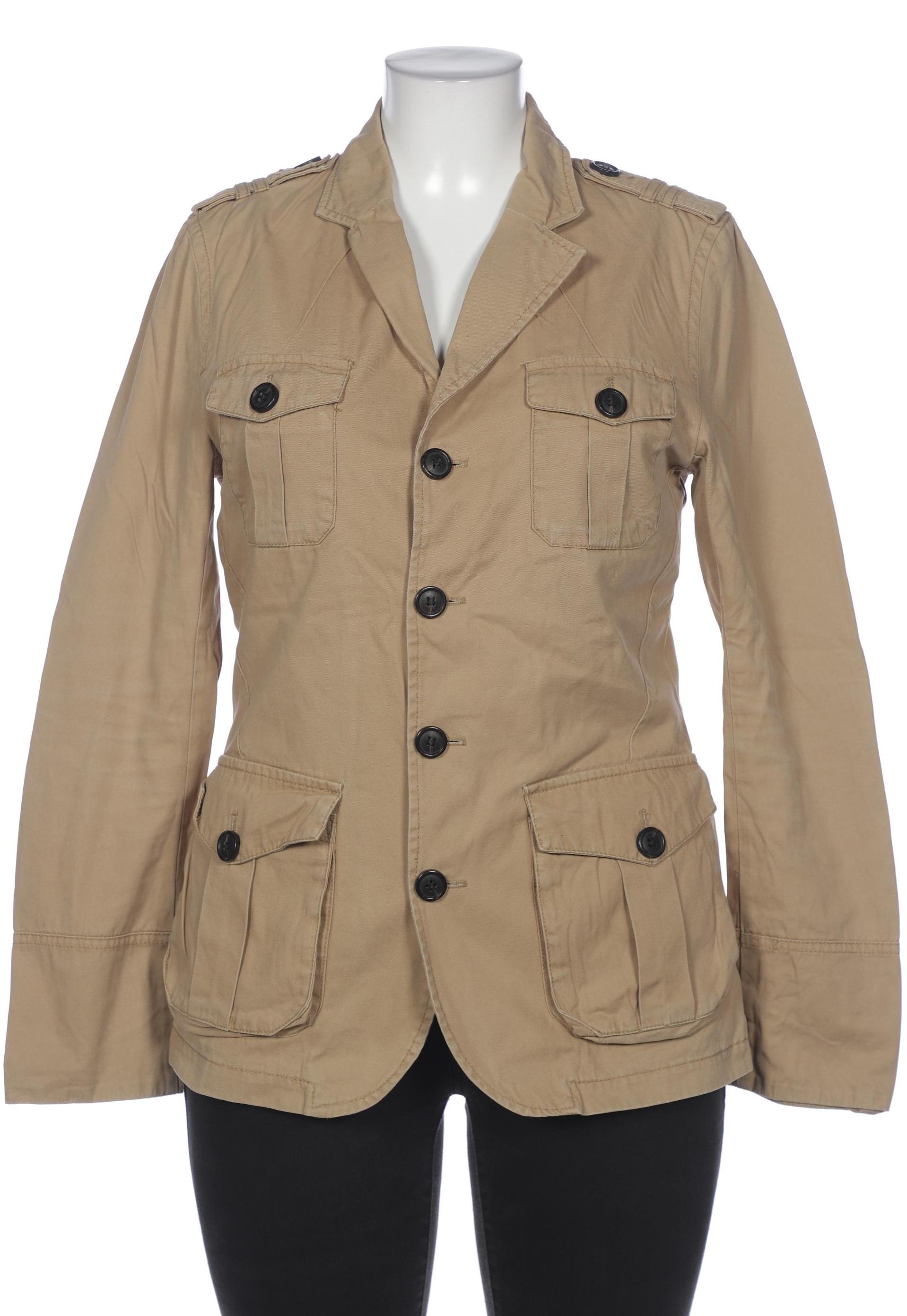 

H&M Damen Blazer, beige, Gr. 46