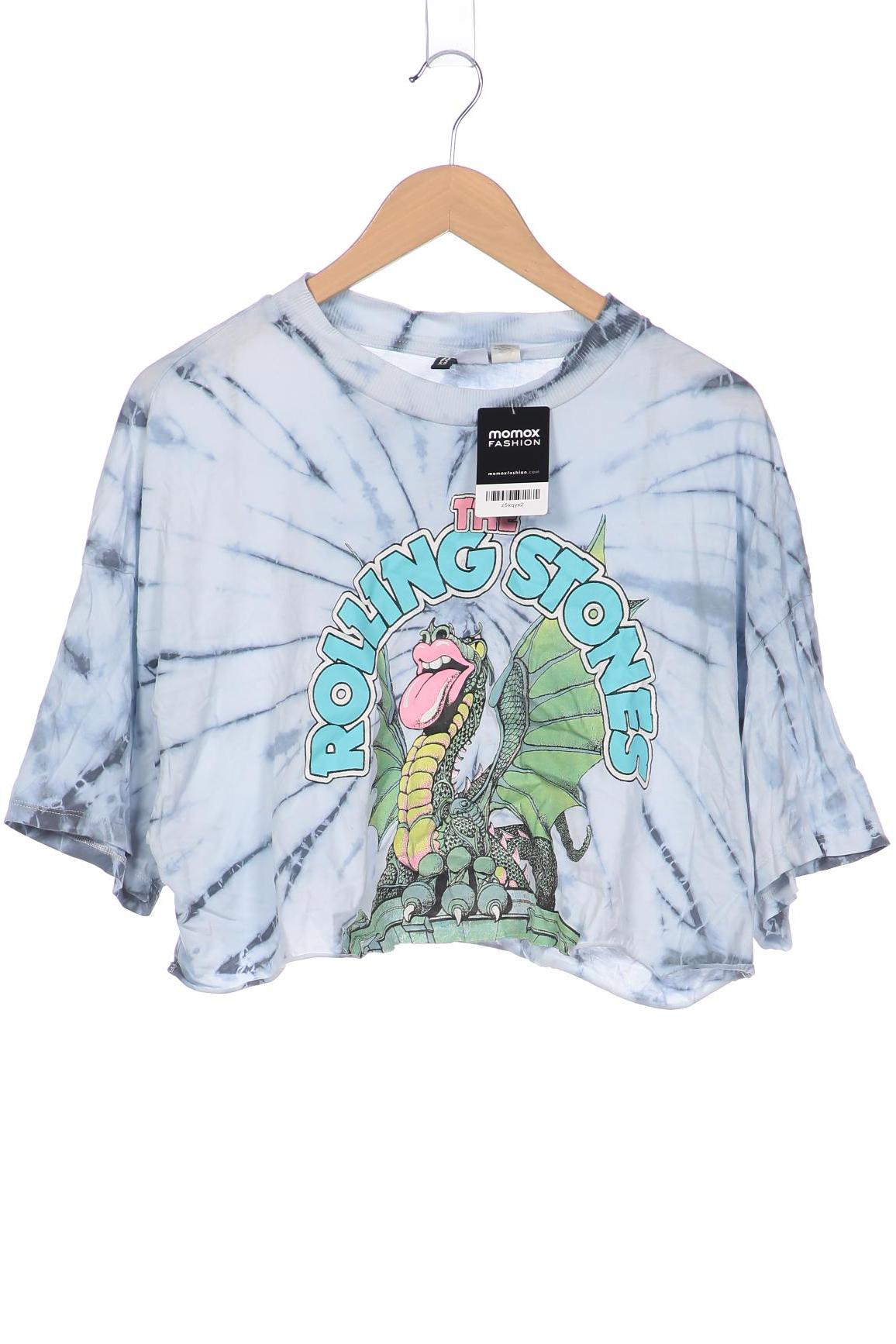 

H&M Damen T-Shirt, hellblau, Gr. 36