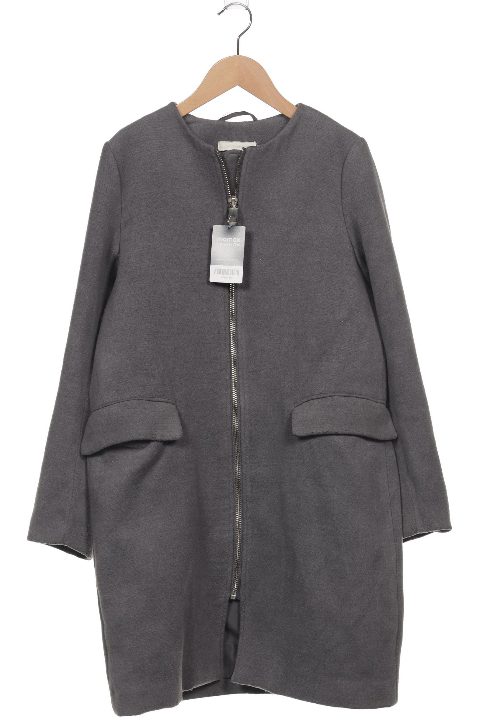 

H&M Damen Mantel, grau, Gr. 38