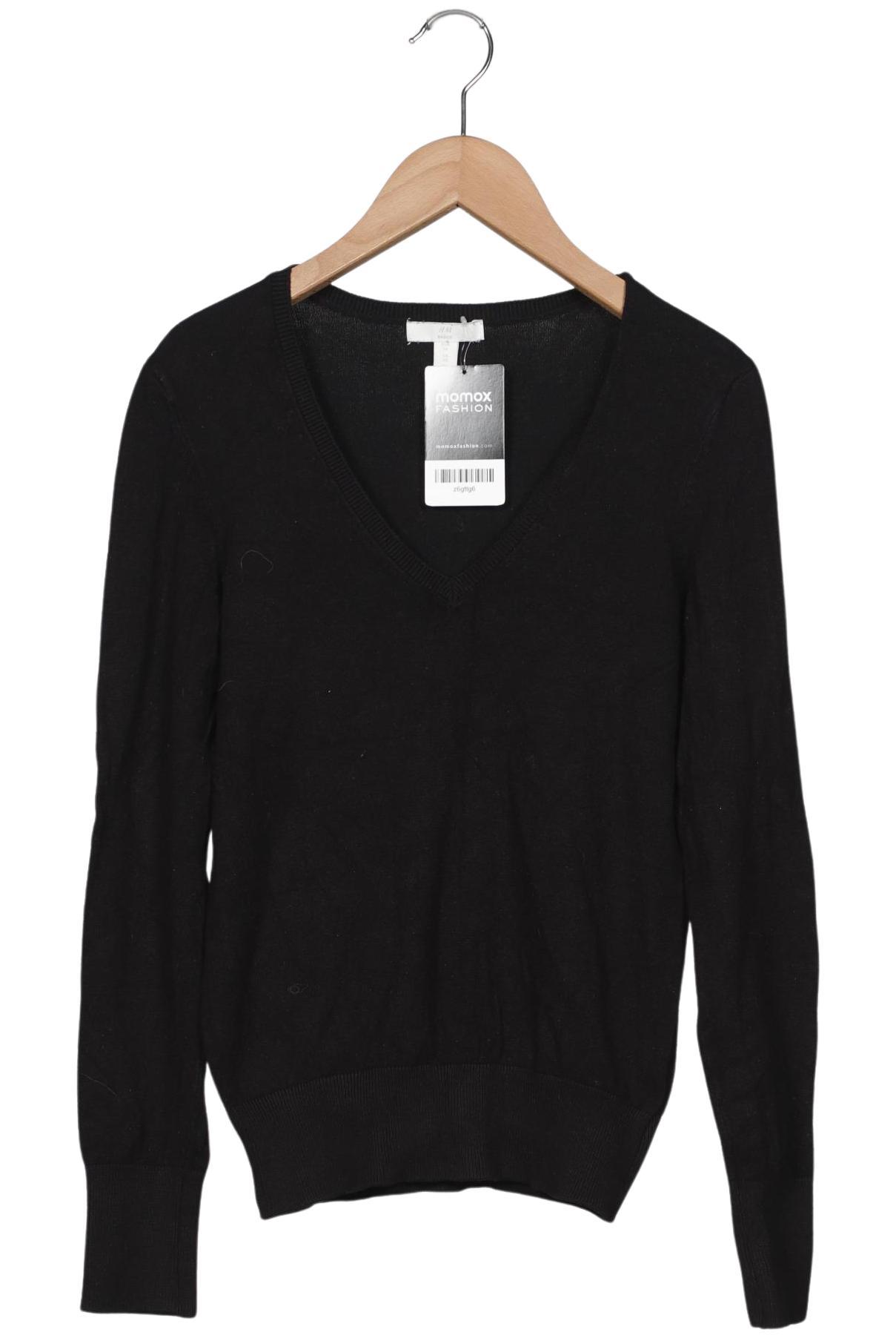 

H&M Damen Pullover, schwarz, Gr. 34