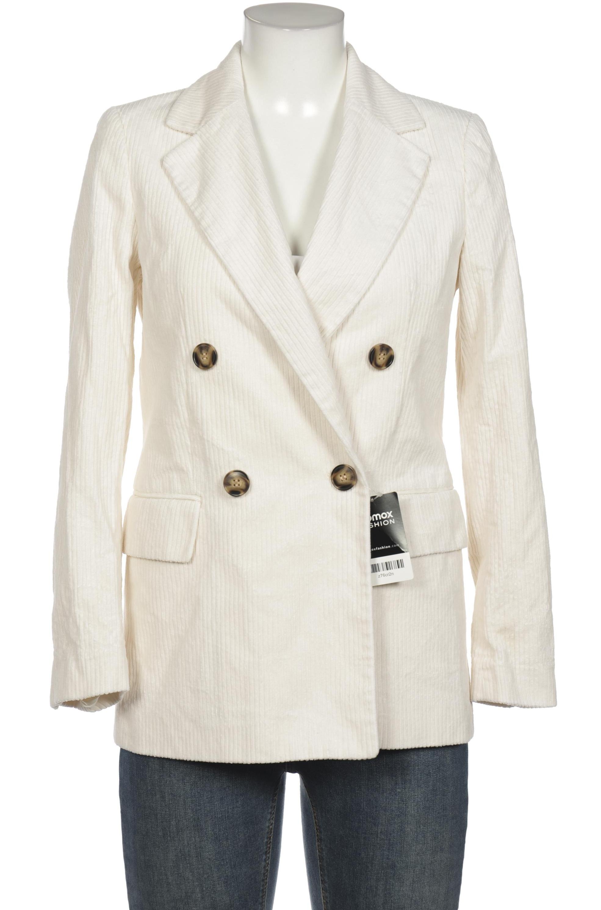 

H&M Damen Blazer, cremeweiß