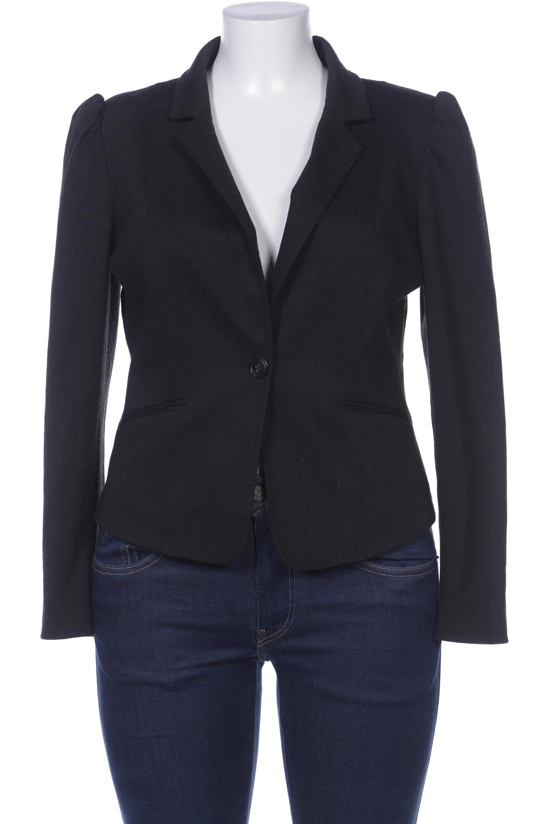 

H&M Damen Blazer, schwarz, Gr. 44