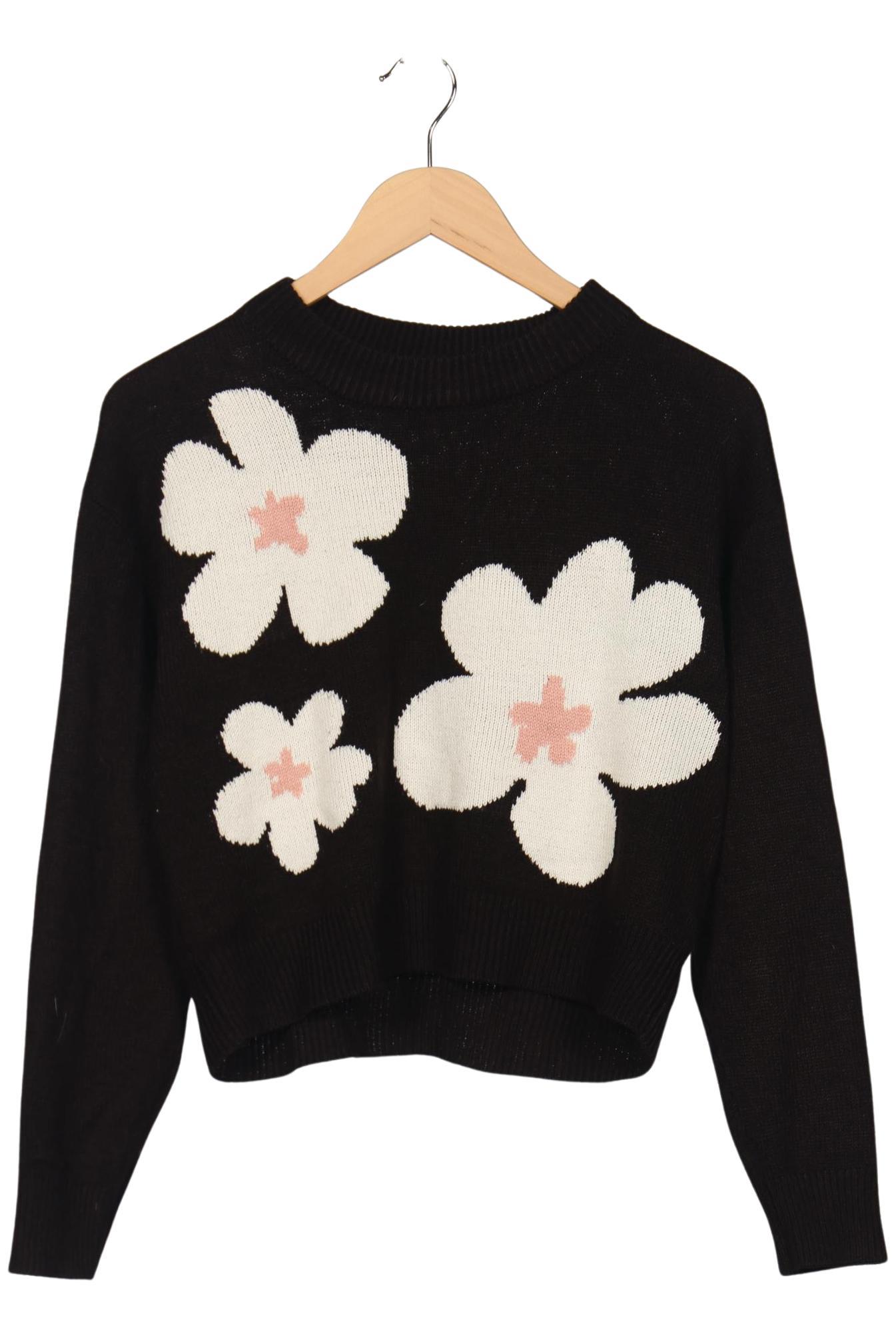 

H&M Damen Pullover, schwarz, Gr. 36