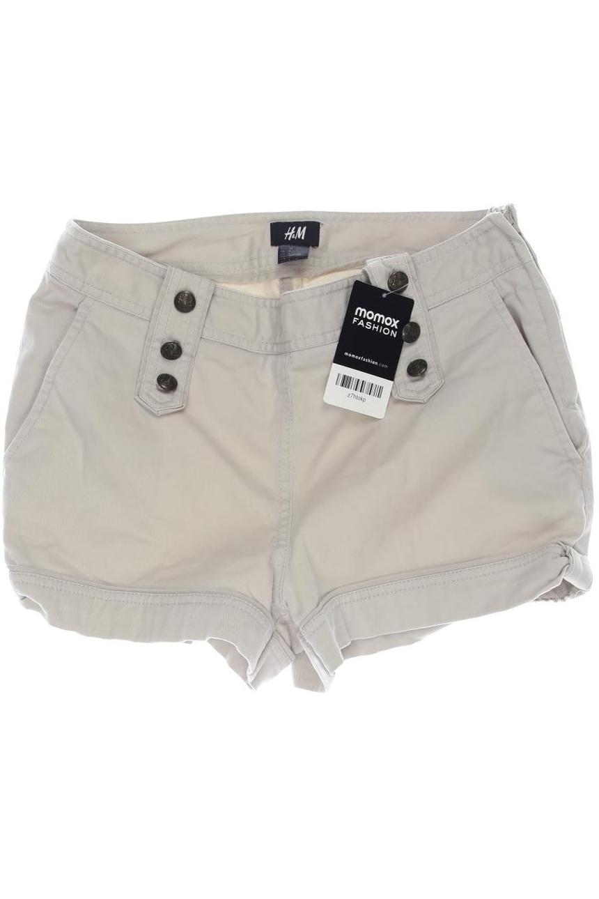 

H&M Damen Shorts, beige, Gr. 34