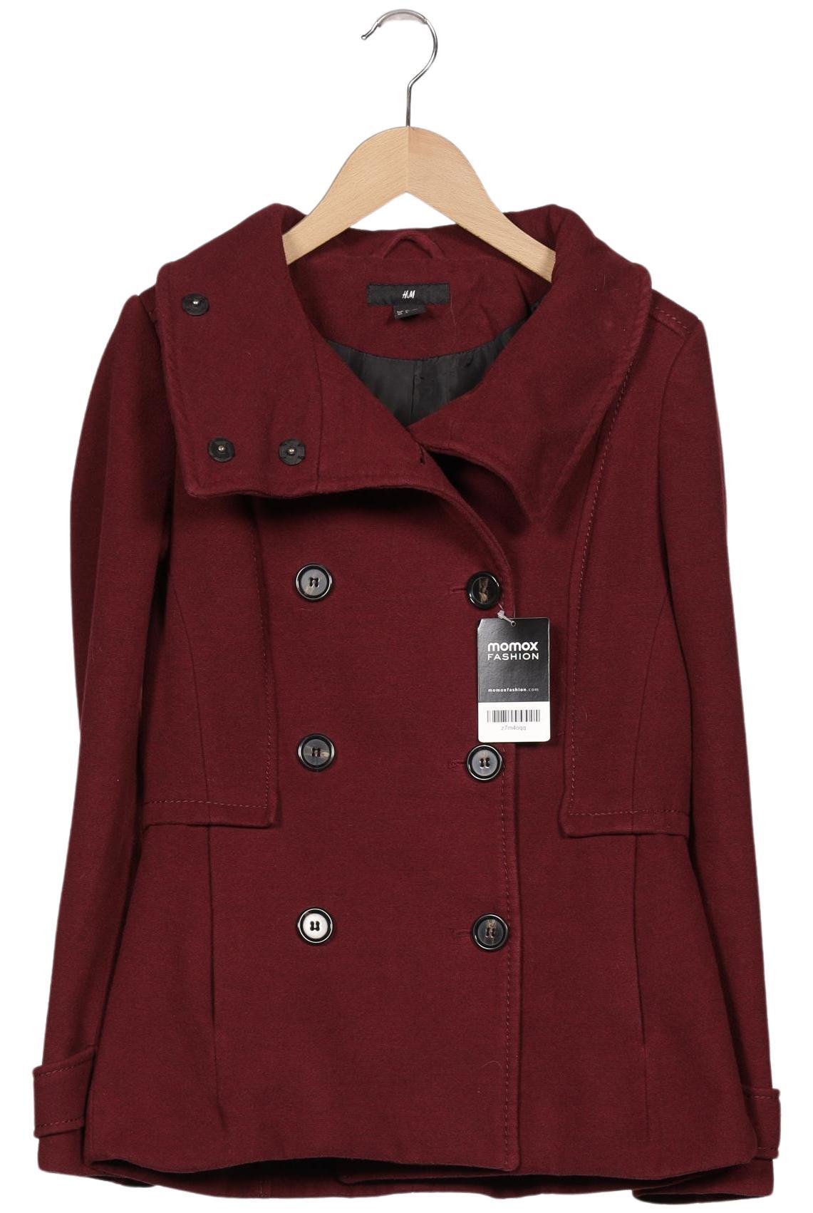 

H&M Damen Jacke, bordeaux, Gr. 36