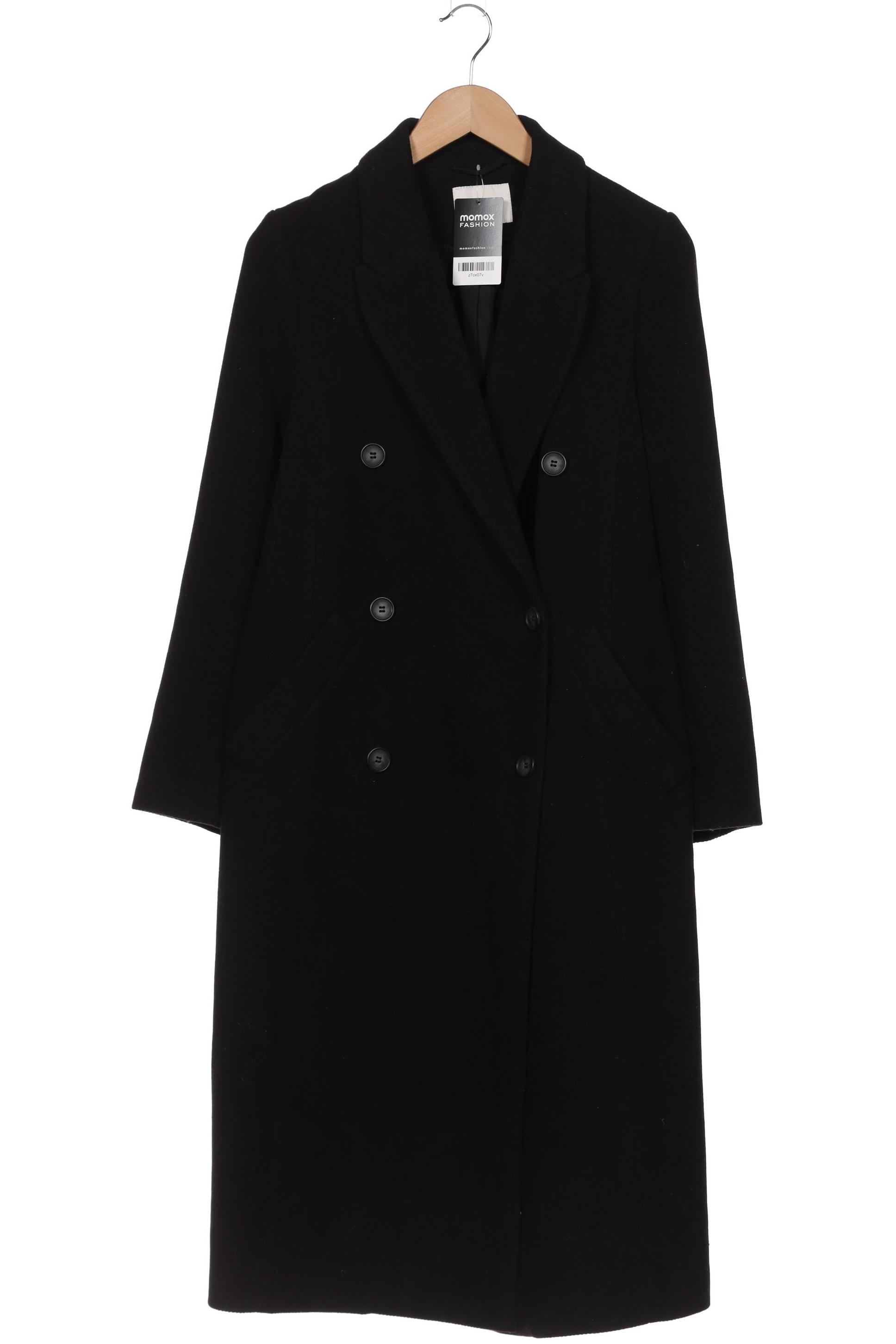 

H&M Damen Mantel, schwarz, Gr. 36