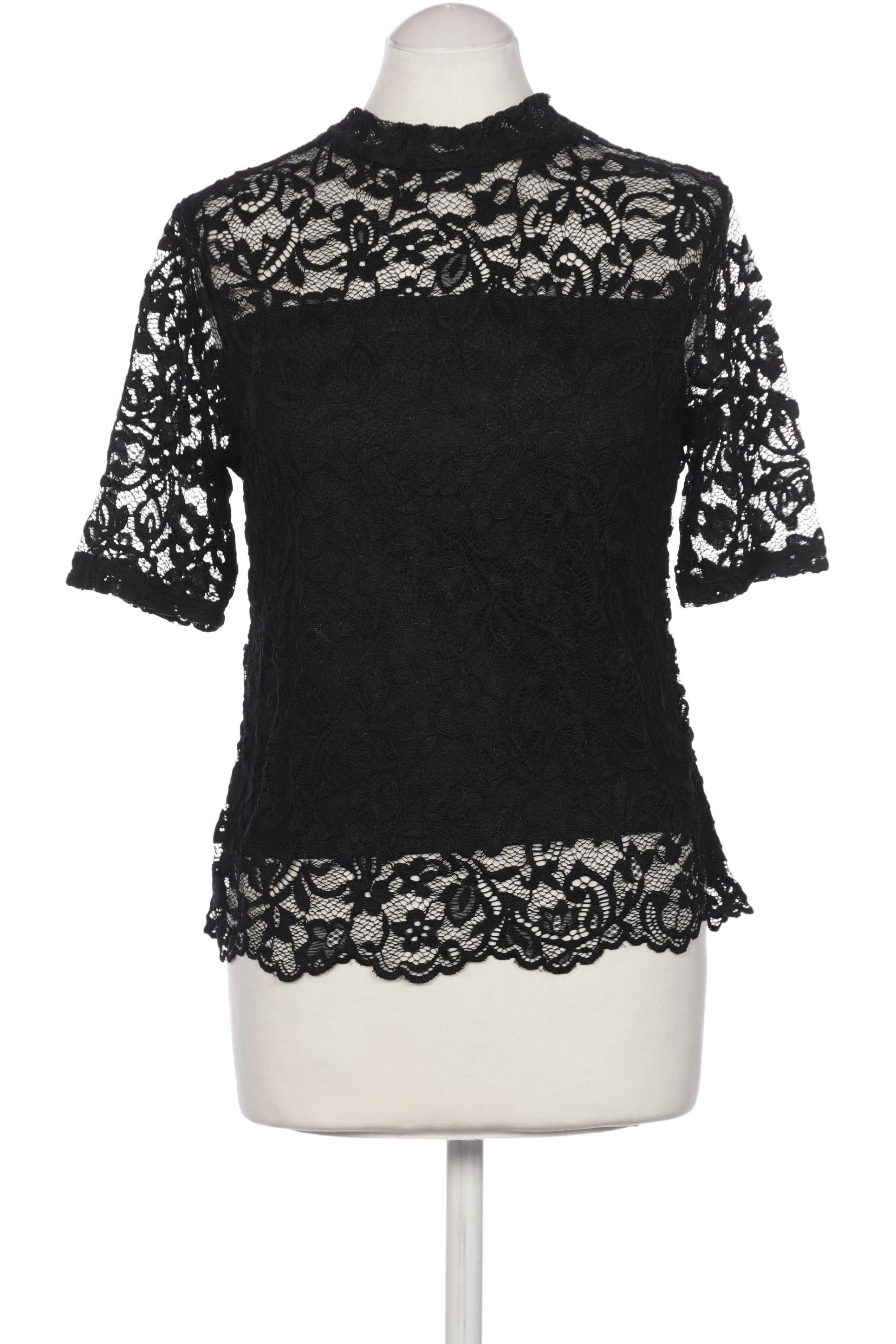 

H&M Damen T-Shirt, schwarz, Gr. 38