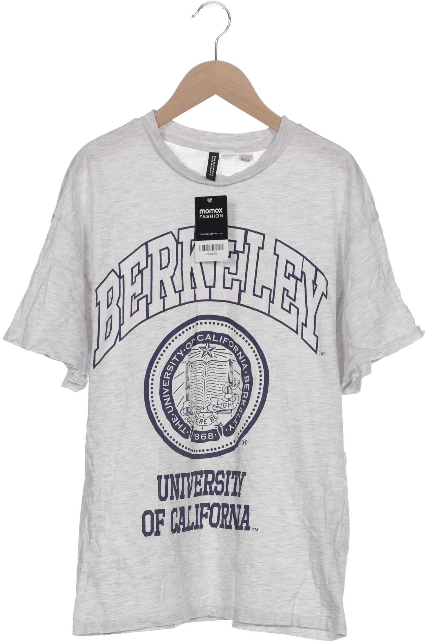 

H&M Damen T-Shirt, grau, Gr. 32