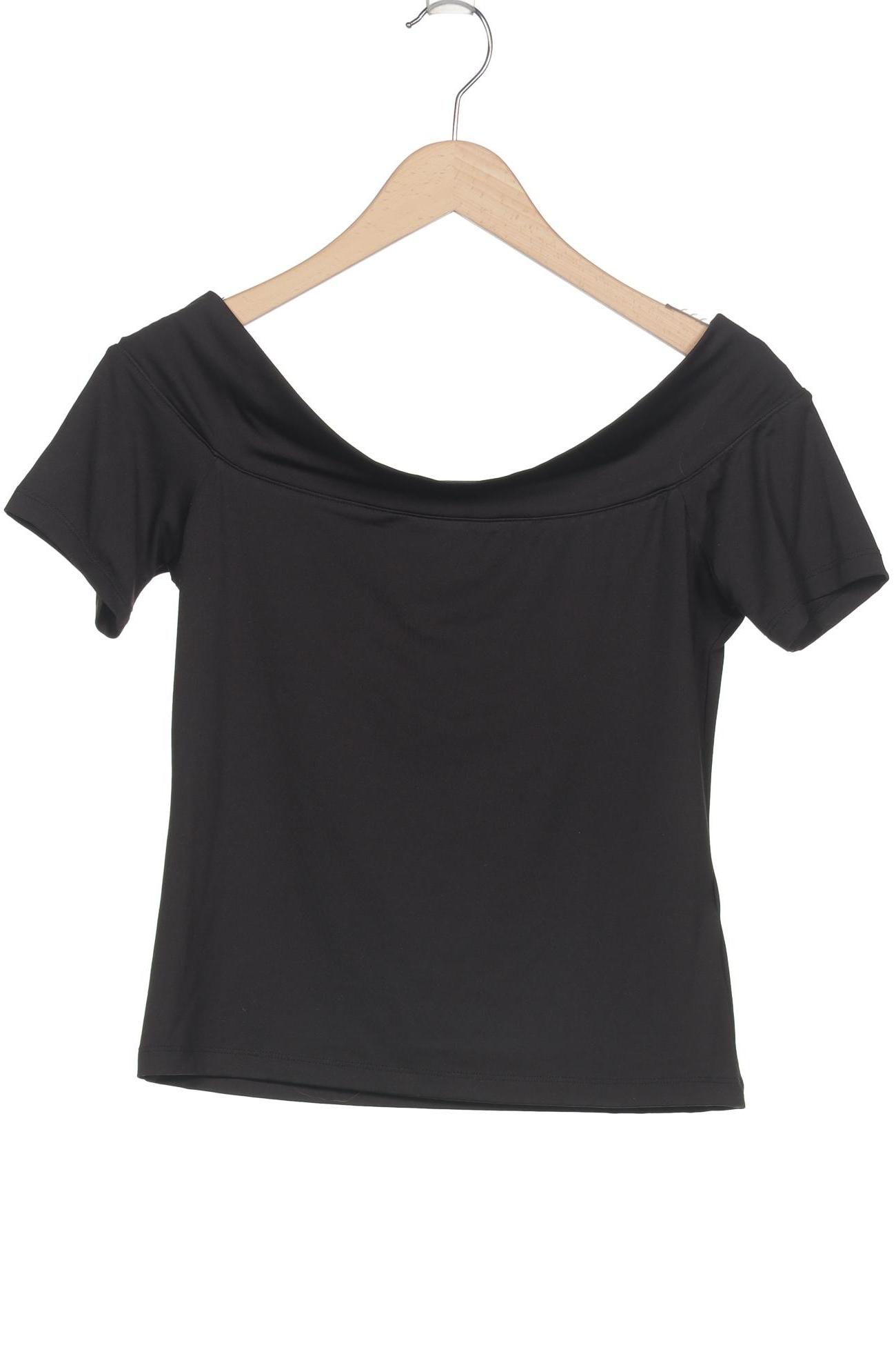 

H&M Damen T-Shirt, schwarz, Gr. 38