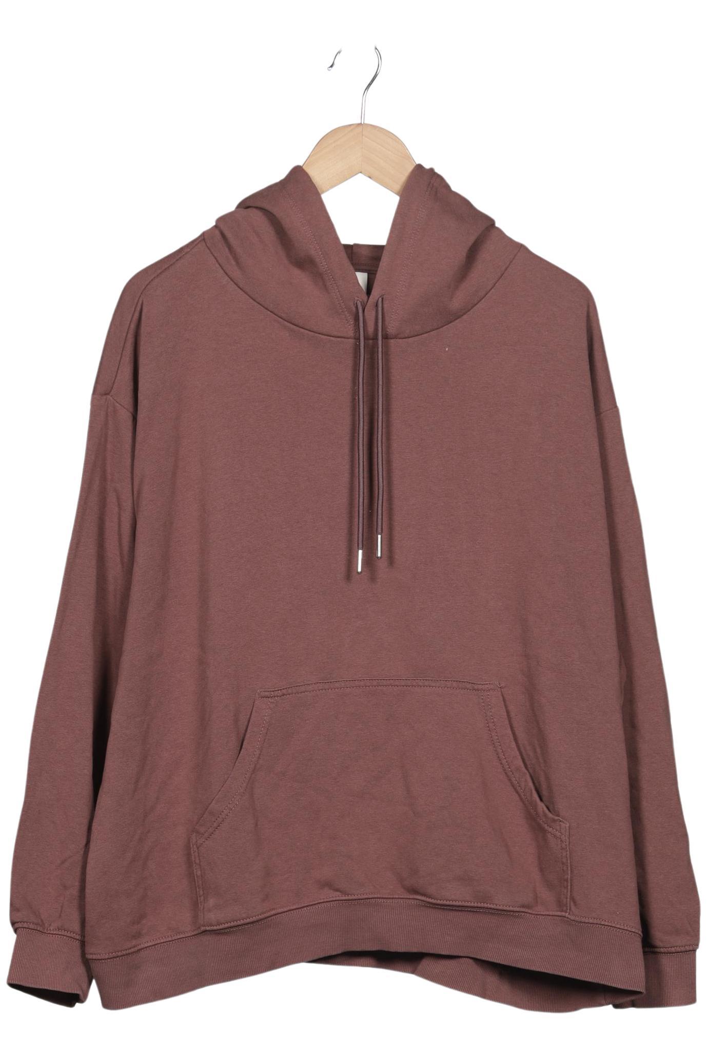 

H&M Damen Kapuzenpullover, braun, Gr. 44