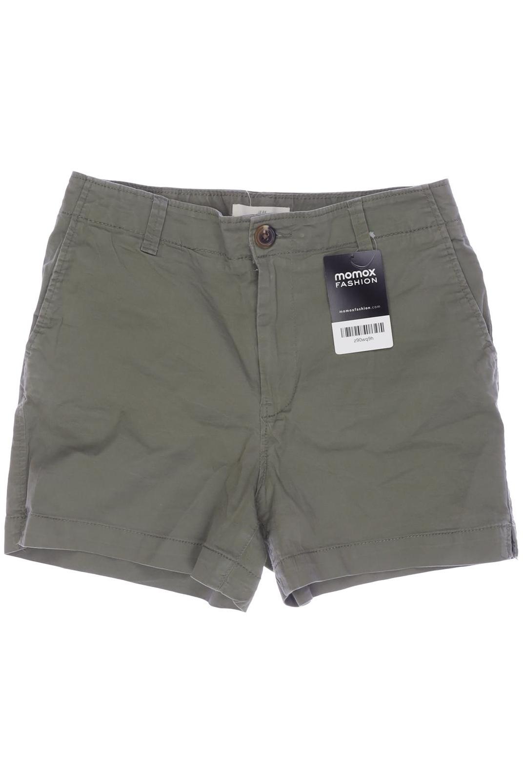 

H&M Damen Shorts, grün, Gr. 34
