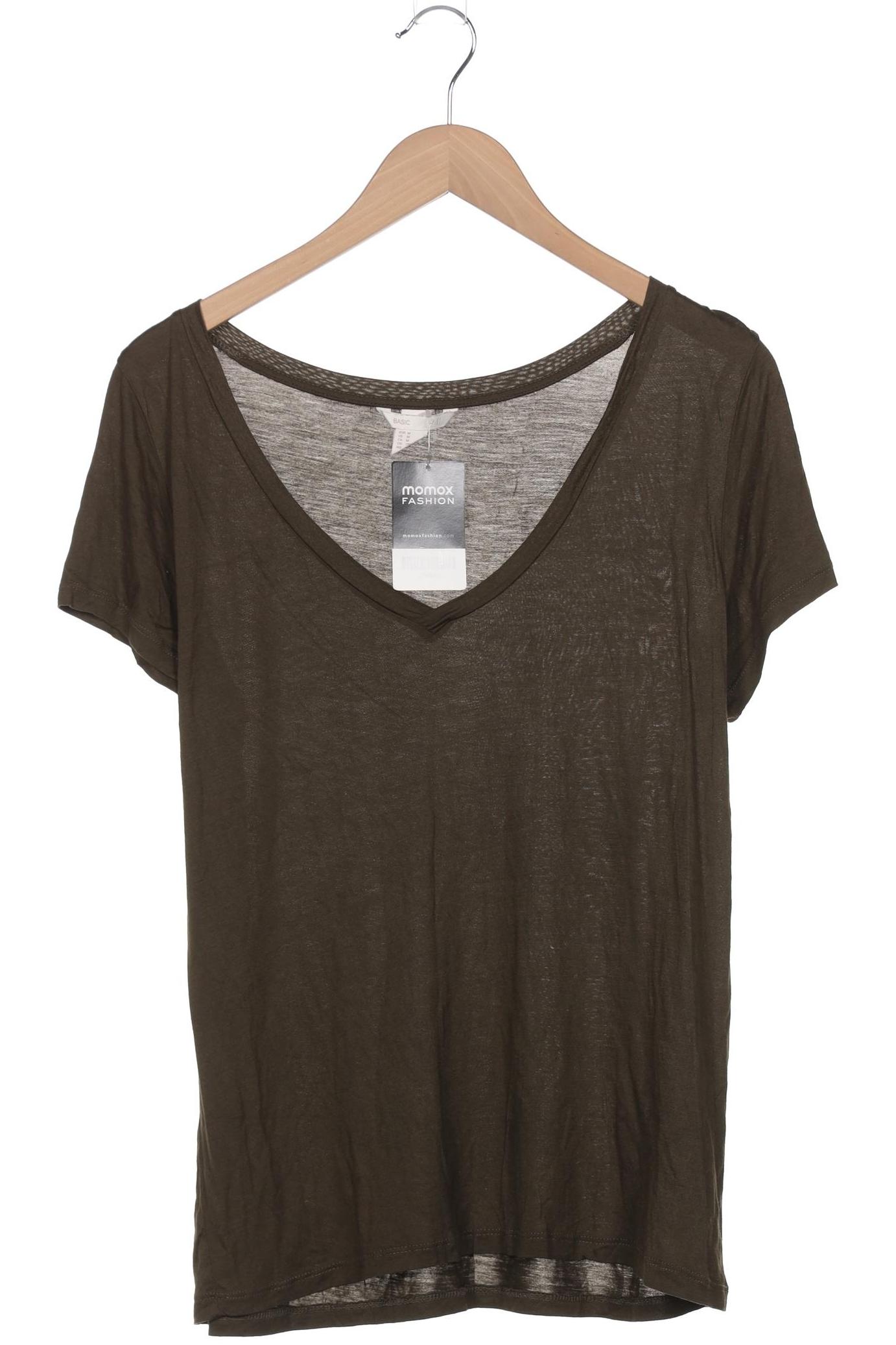 

H&M Damen T-Shirt, grün, Gr. 38