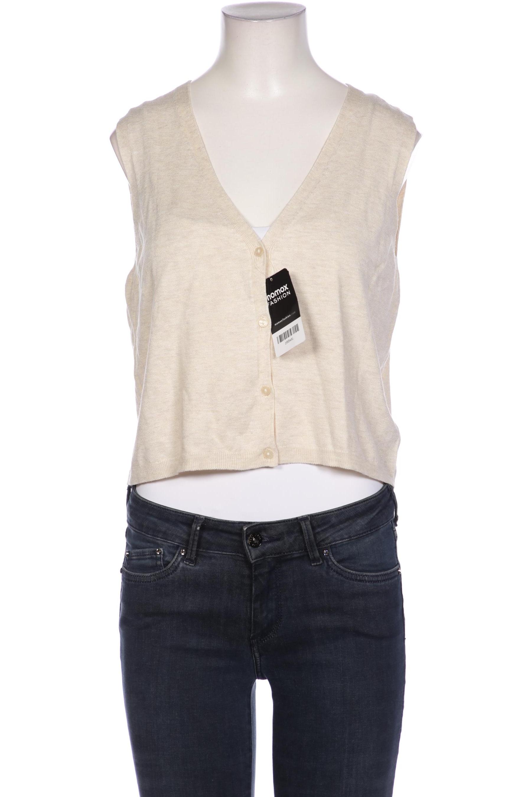 

H&M Damen Weste, cremeweiß, Gr. 36