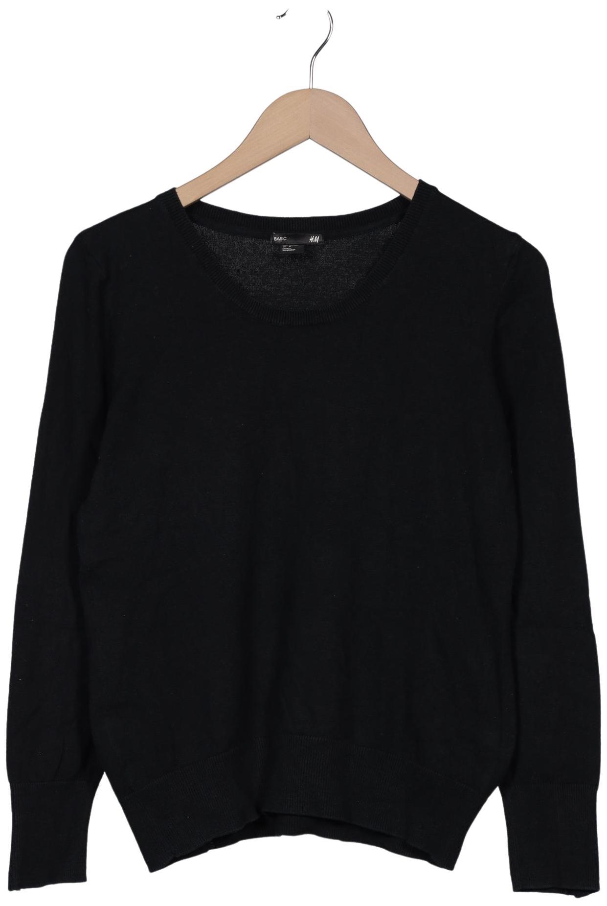 

H&M Damen Pullover, schwarz, Gr. 38