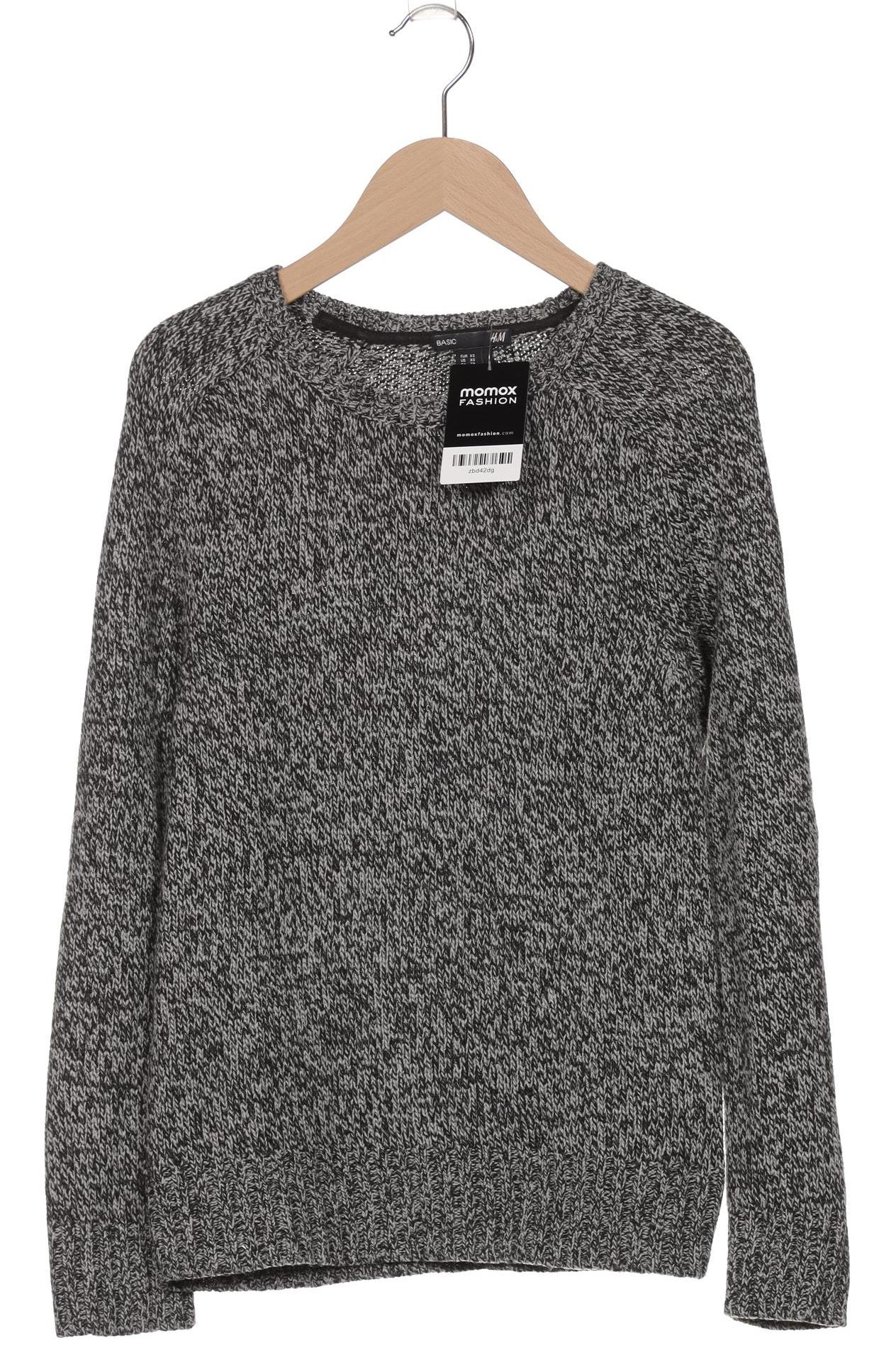 

H&M Damen Pullover, schwarz, Gr. 34