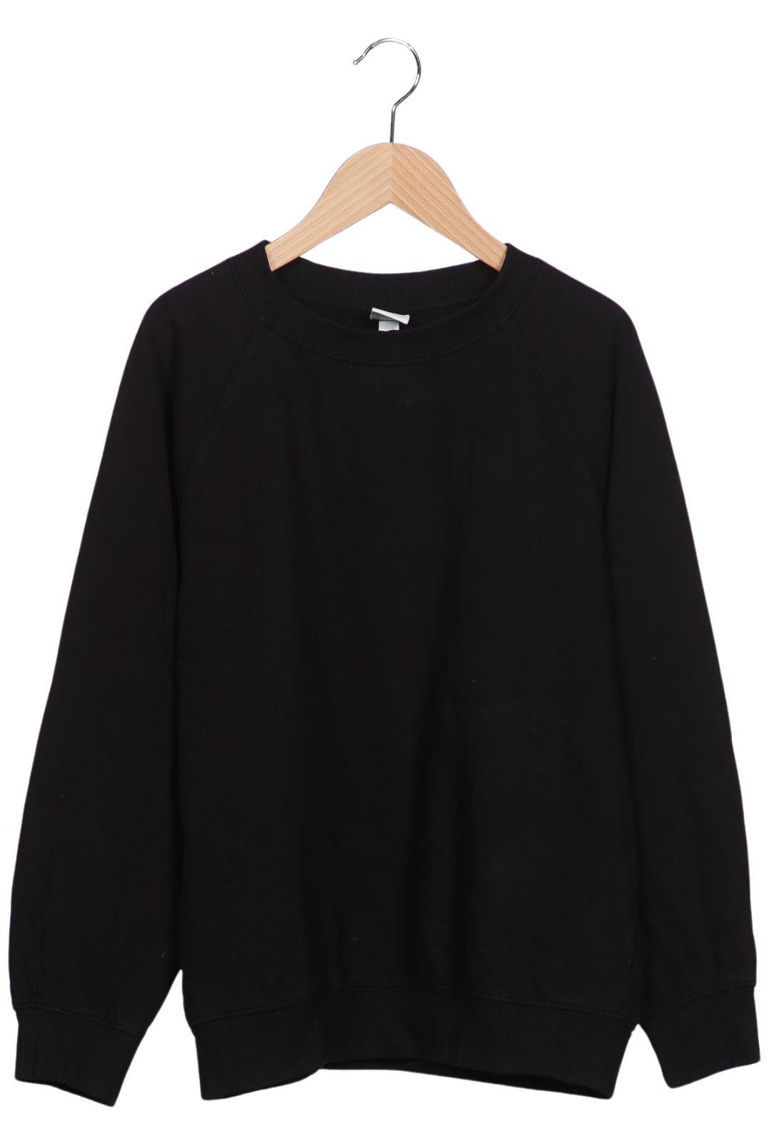 

H&M Damen Sweatshirt, schwarz, Gr. 36