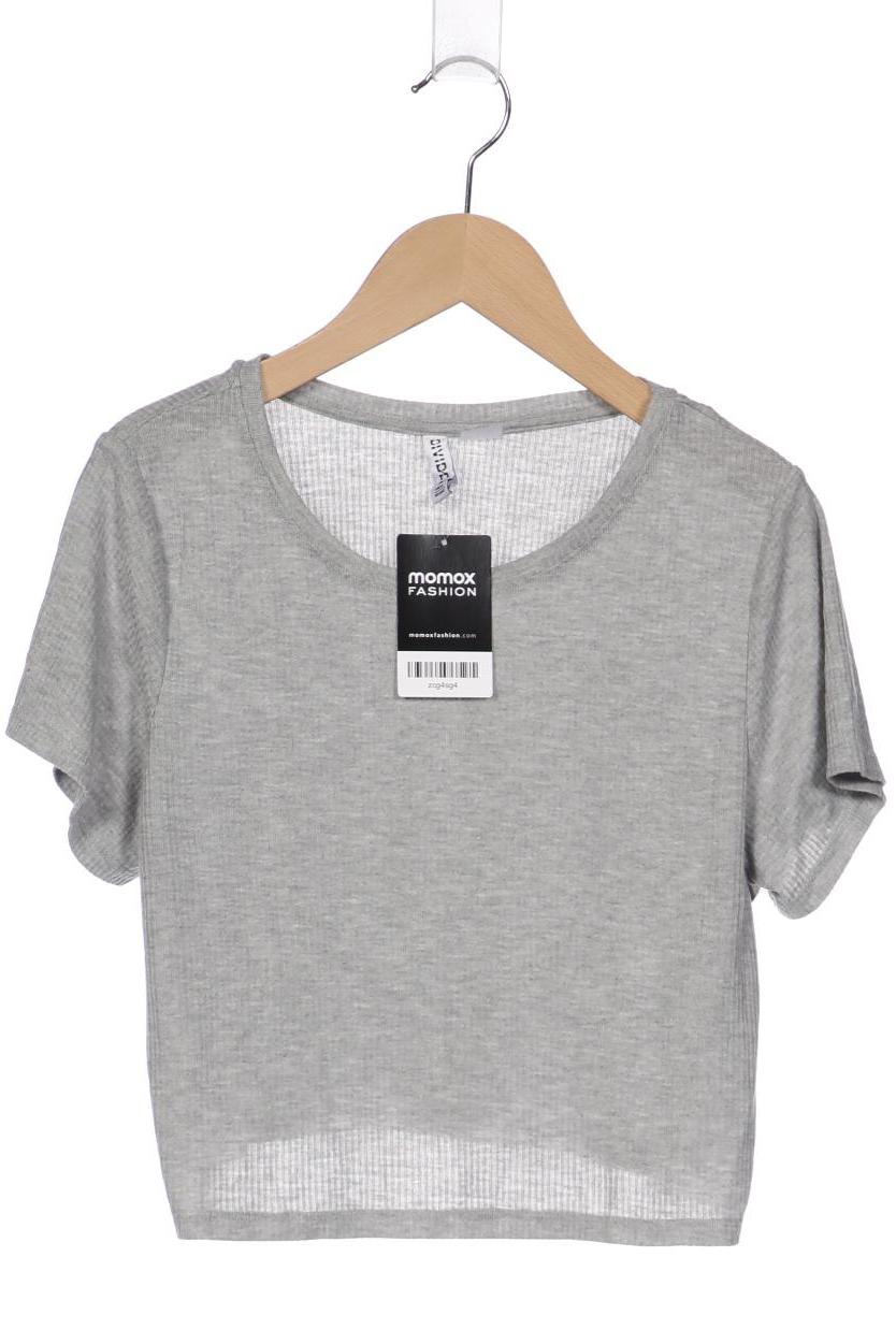 

H&M Damen T-Shirt, grau