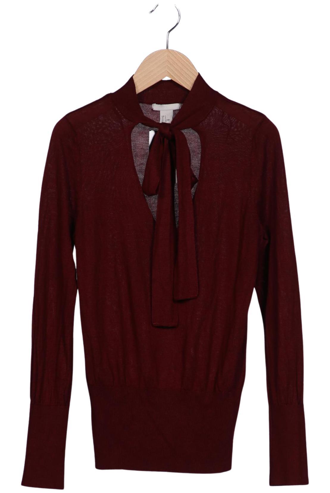 

H&M Damen Pullover, bordeaux, Gr. 36