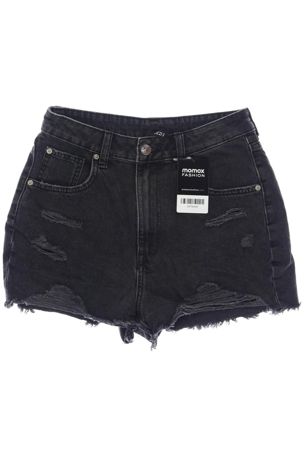 

H&M Damen Shorts, grau, Gr. 26