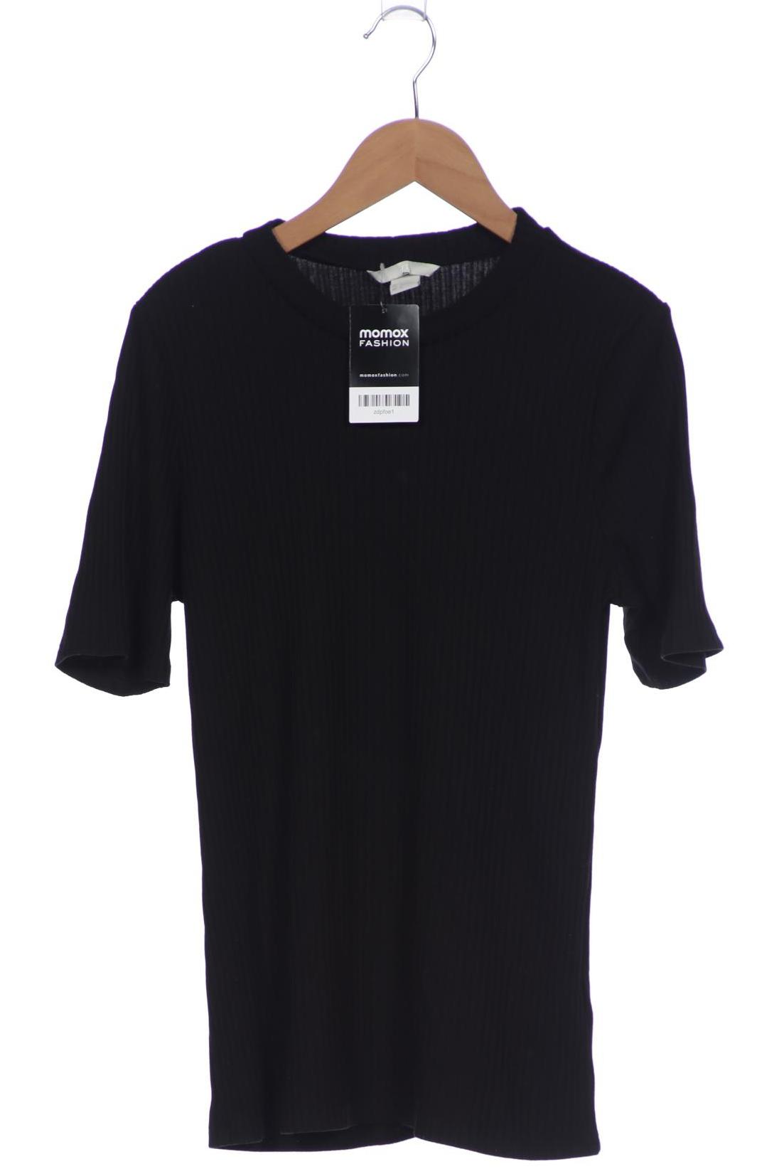 

H&M Damen T-Shirt, schwarz, Gr. 42