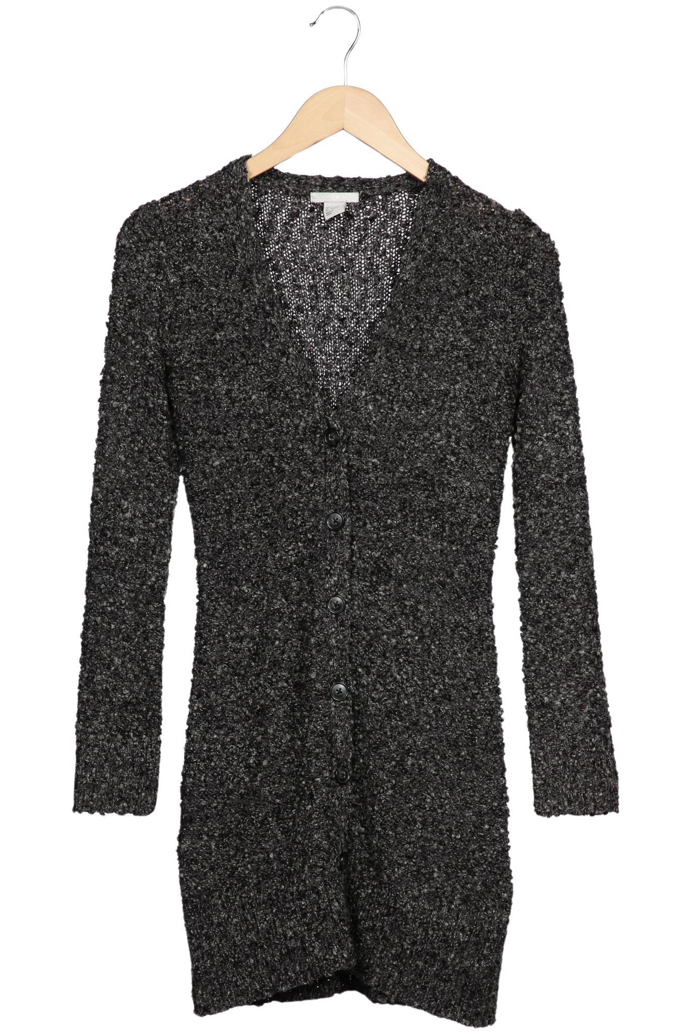 

H&M Damen Strickjacke, grau, Gr. 36
