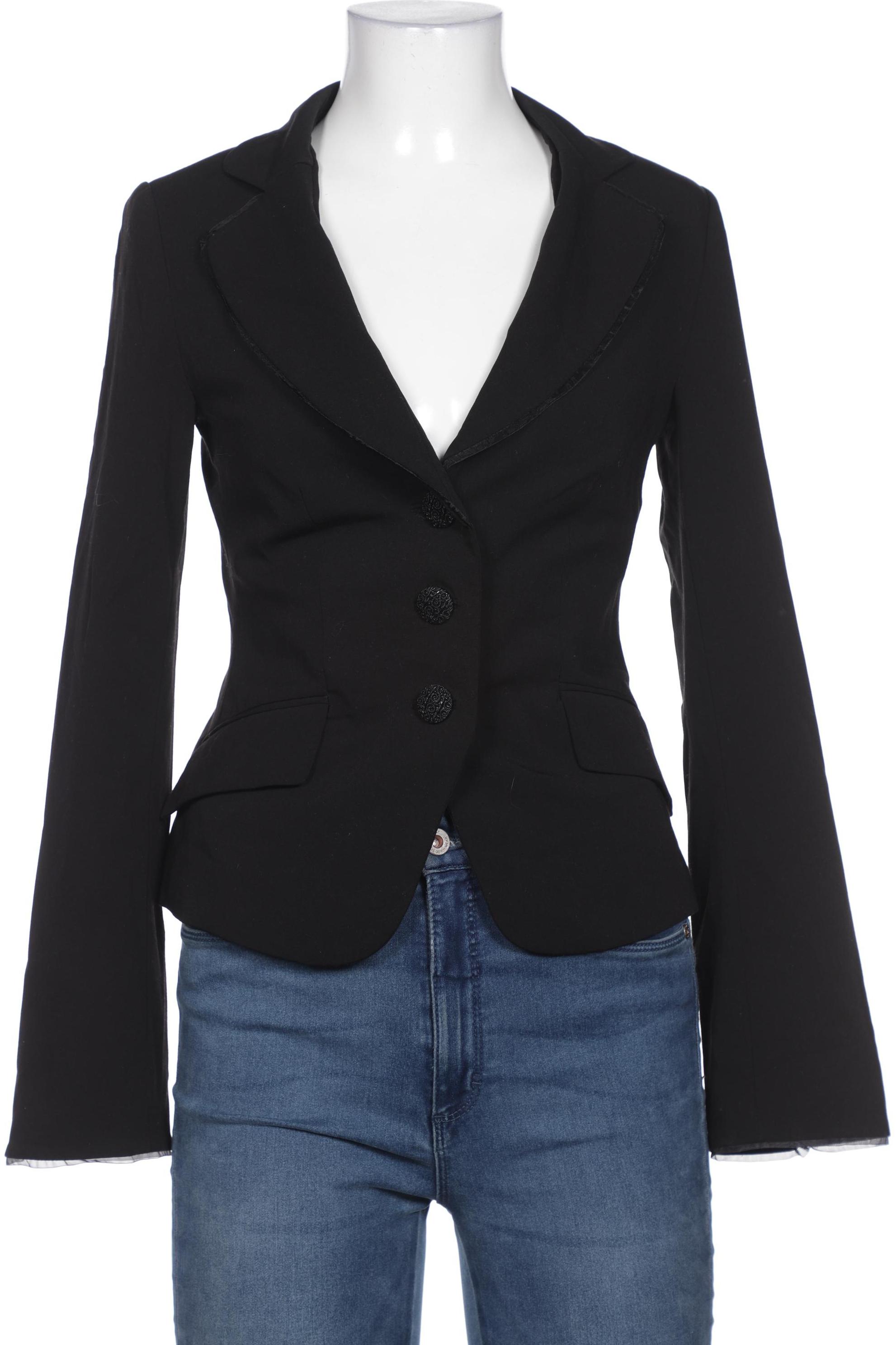 

H&M Damen Blazer, schwarz, Gr. 34