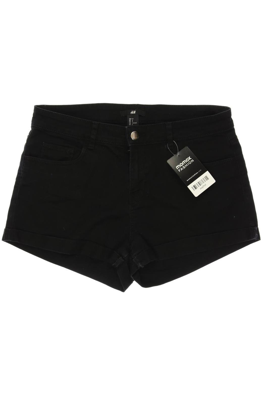 

H&M Damen Shorts, schwarz, Gr. 36