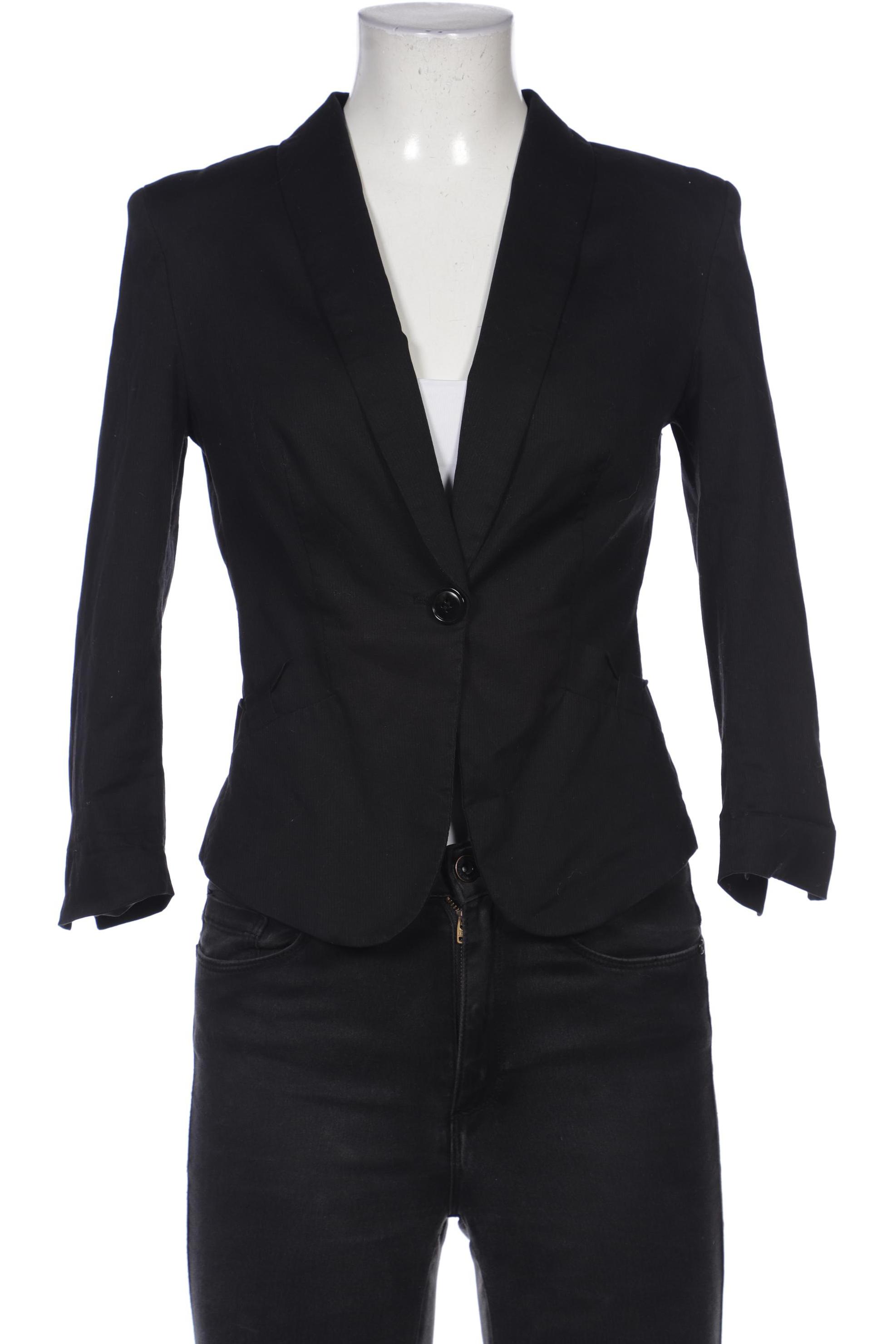 

H&M Damen Blazer, schwarz, Gr. 34