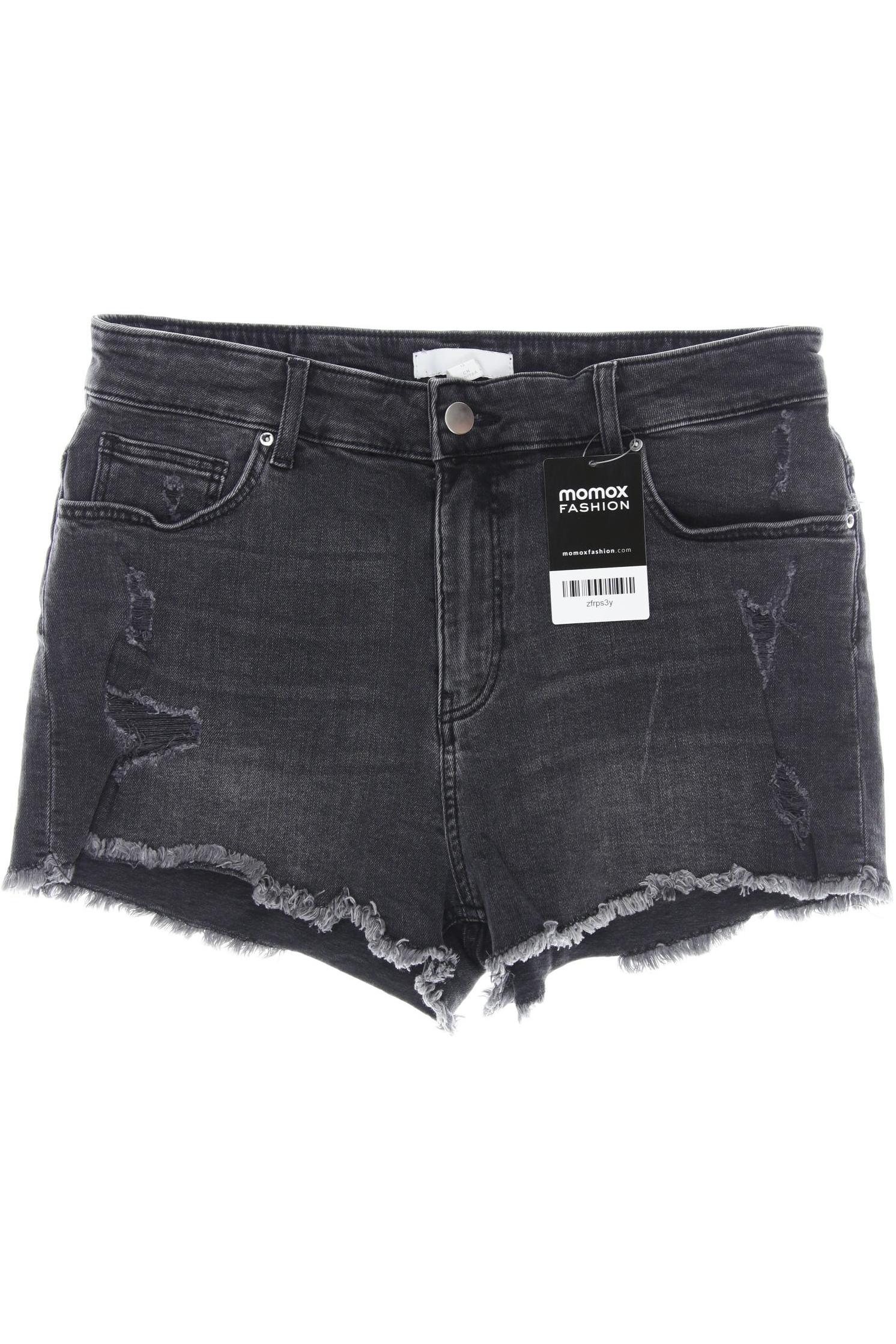 

H&M Damen Shorts, grau, Gr. 40