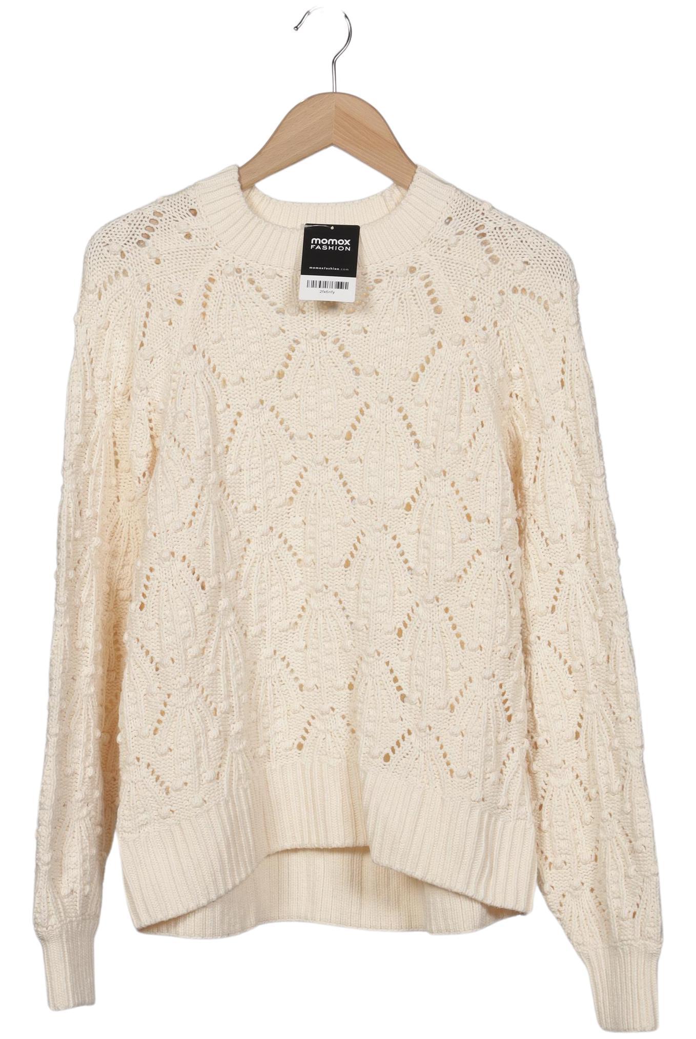 

H&M Damen Pullover, cremeweiß, Gr. 36