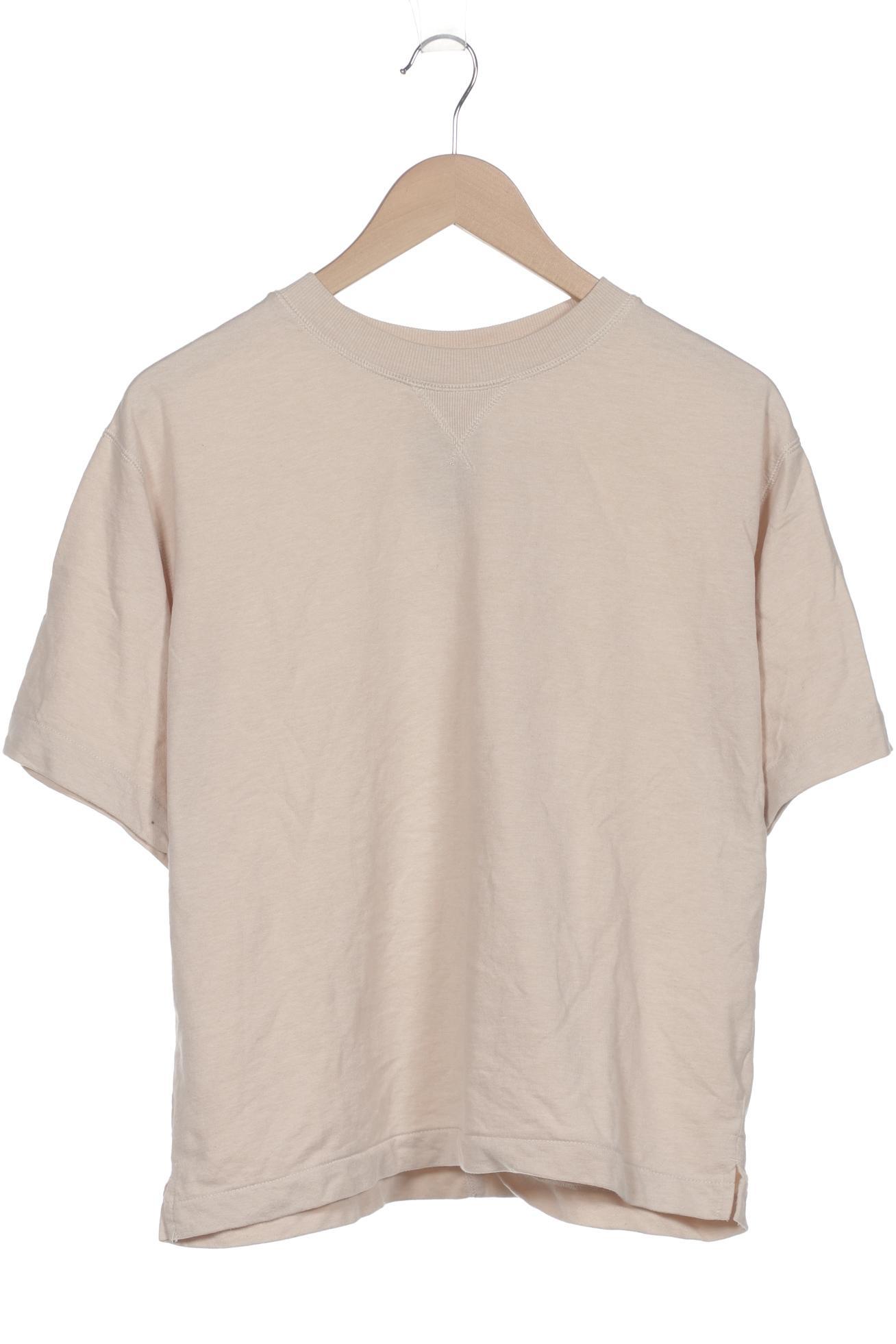 

H&M Damen T-Shirt, beige, Gr. 38