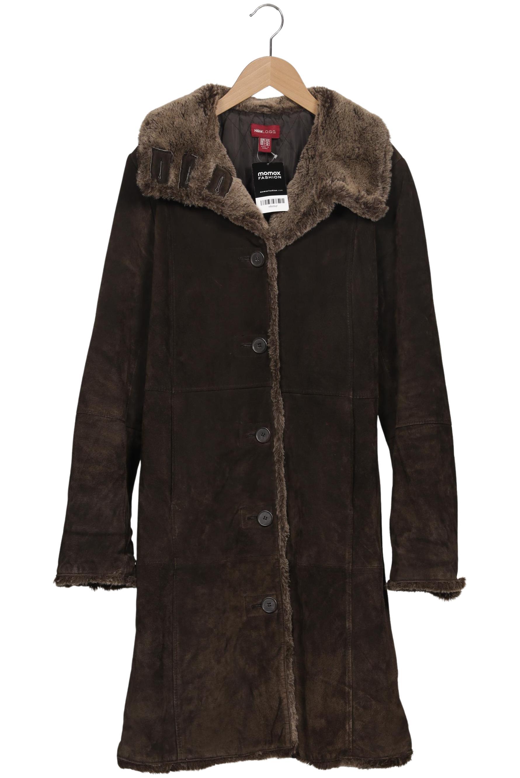 

H&M Damen Mantel, braun, Gr. 40
