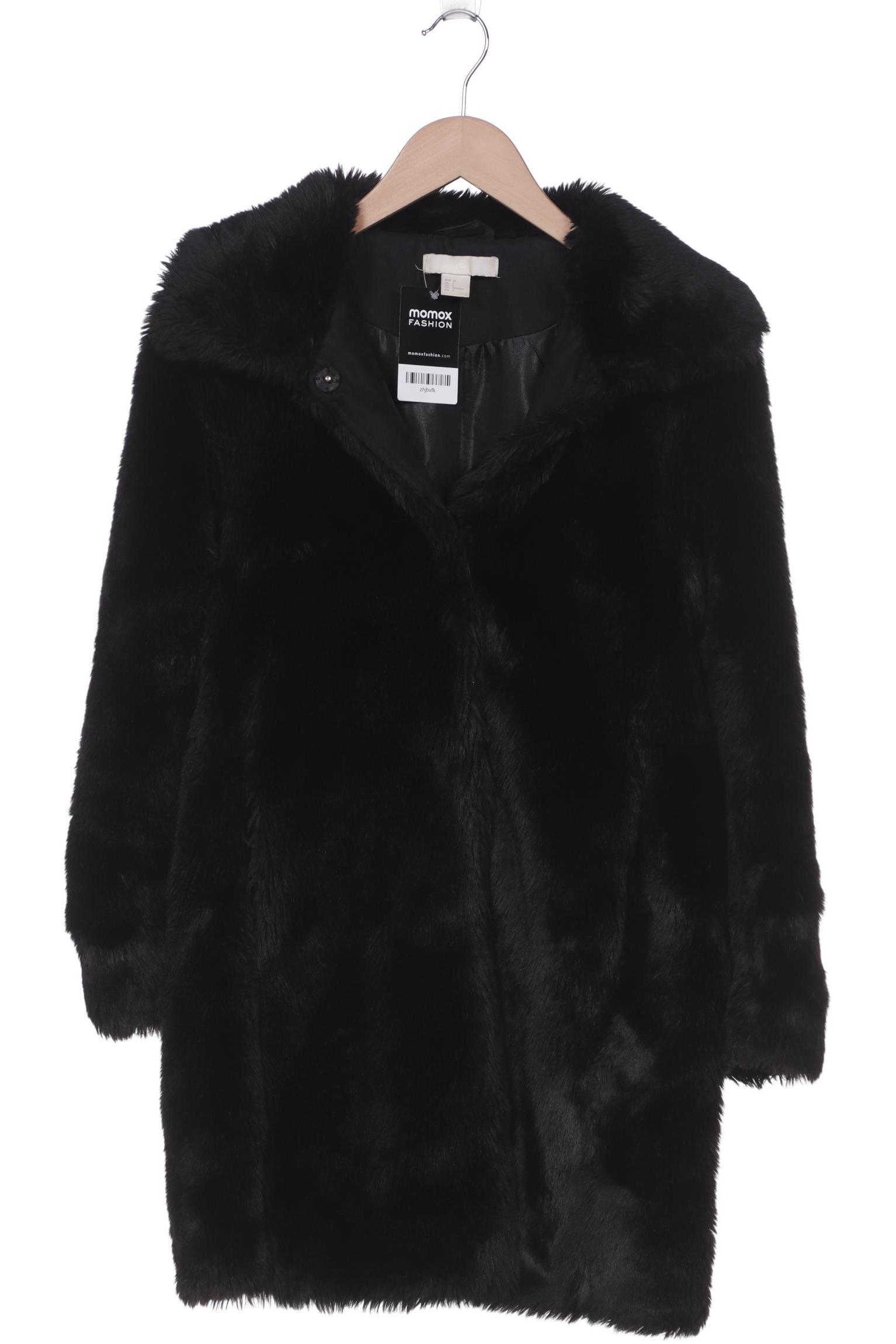 

H&M Damen Mantel, schwarz, Gr. 34