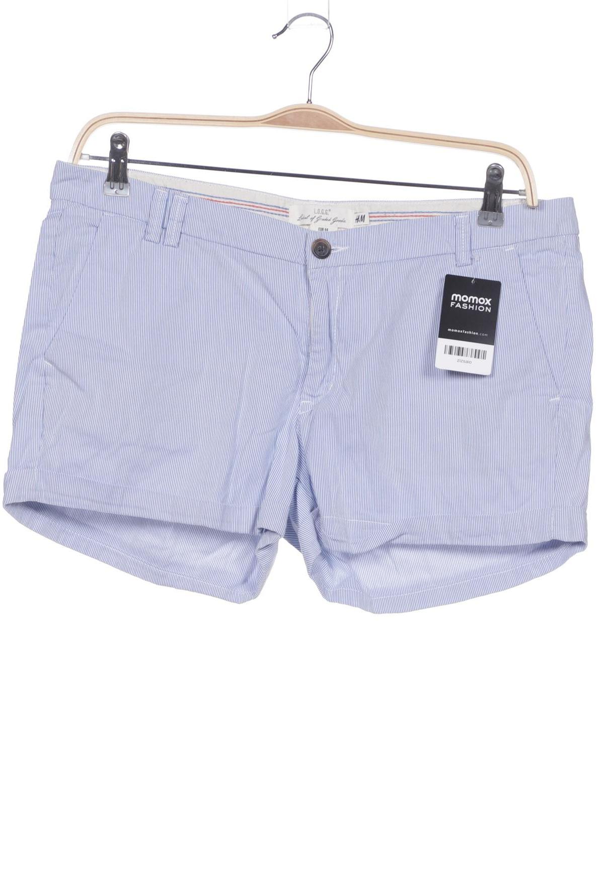 

H&M Damen Shorts, hellblau, Gr. 44