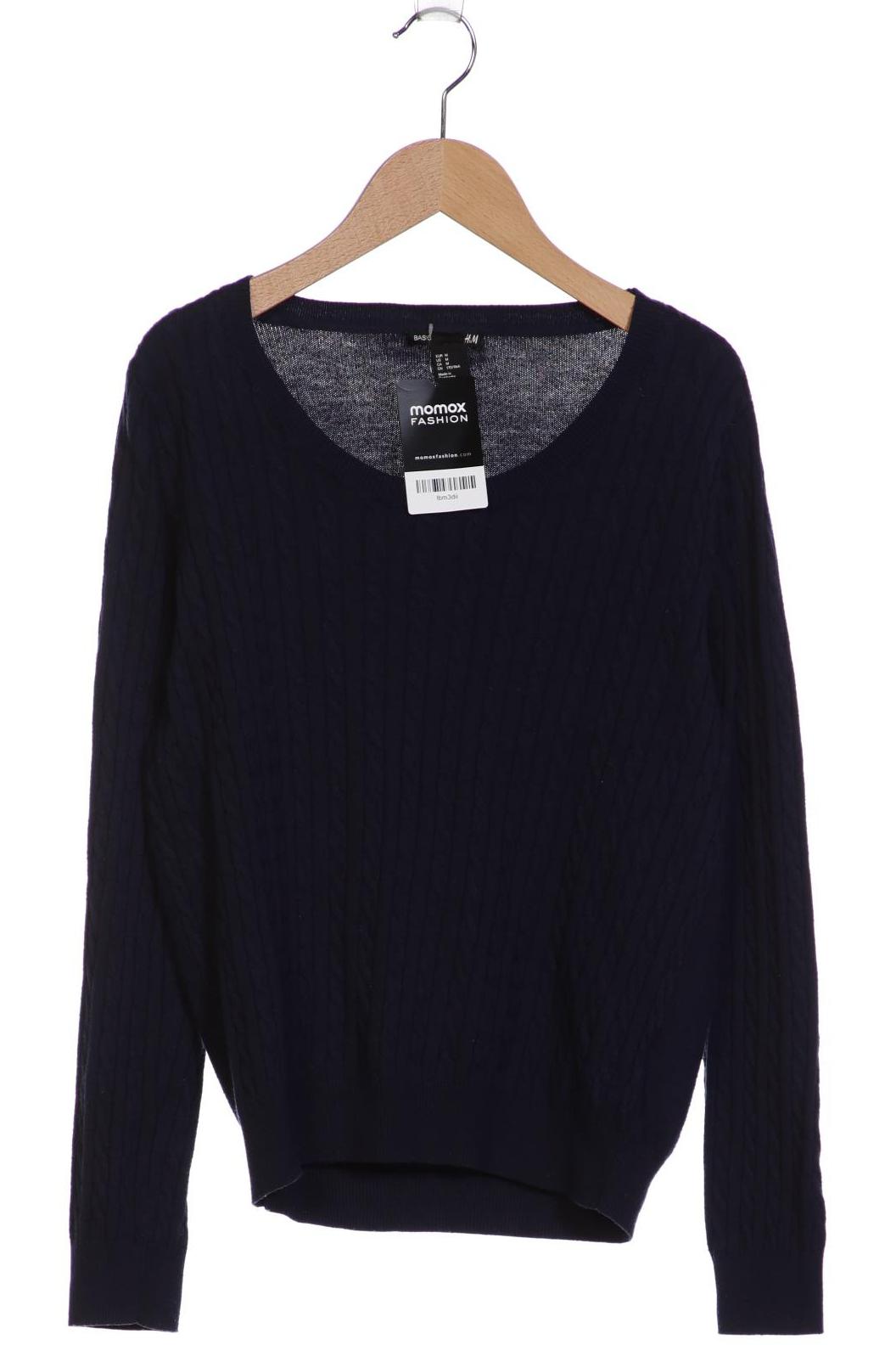 

H&M Damen Pullover, marineblau, Gr. 38