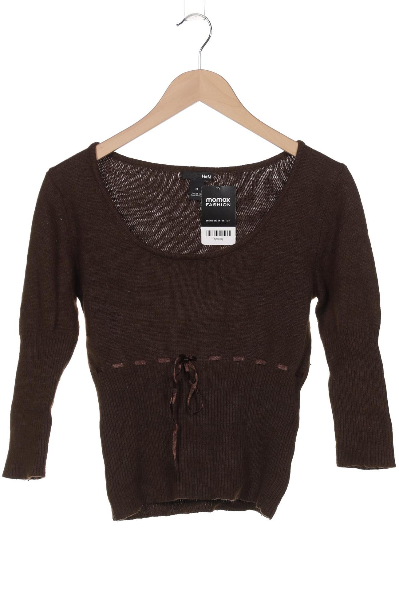 

H&M Damen Pullover, braun, Gr. 36