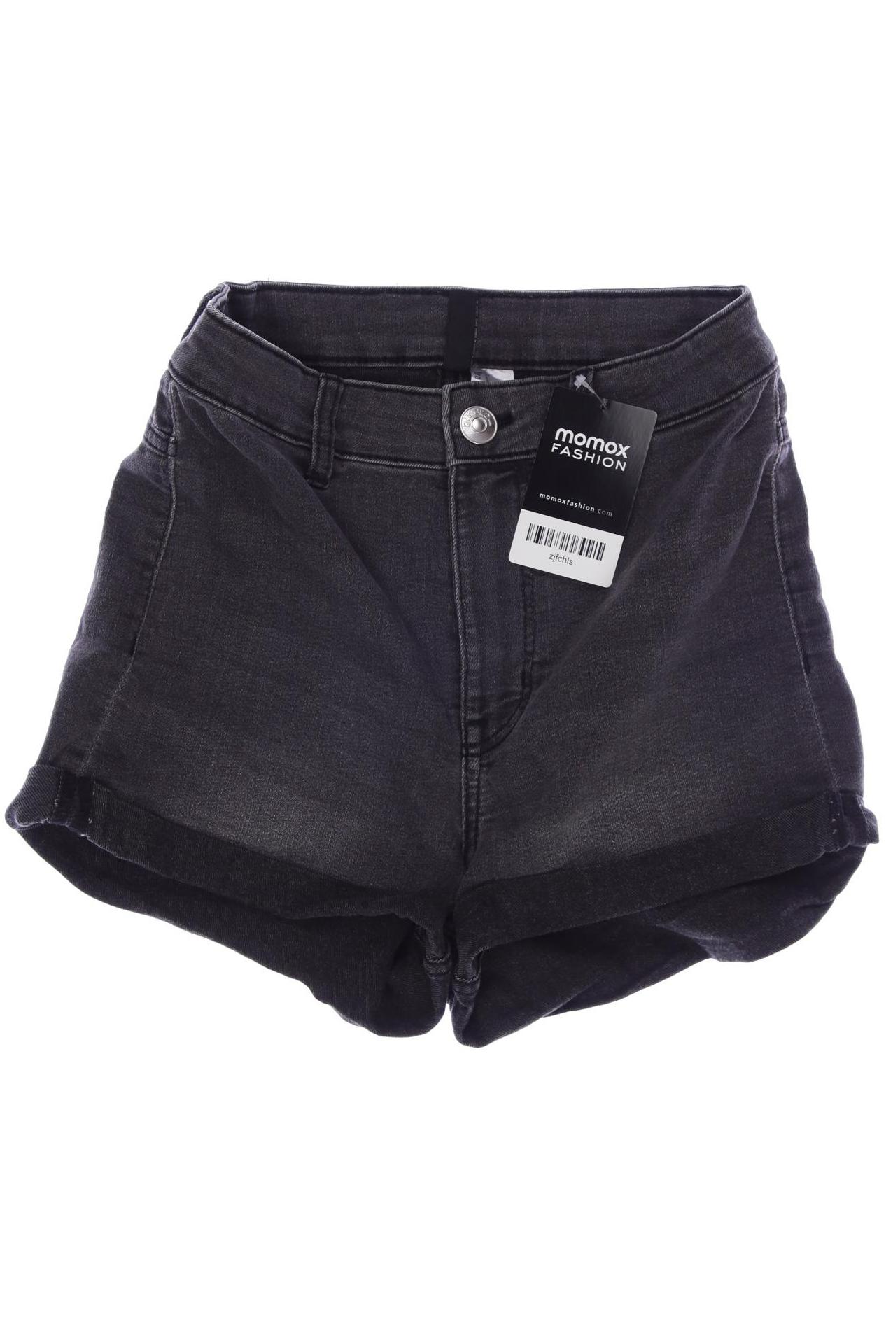 

H&M Damen Shorts, grau, Gr. 34