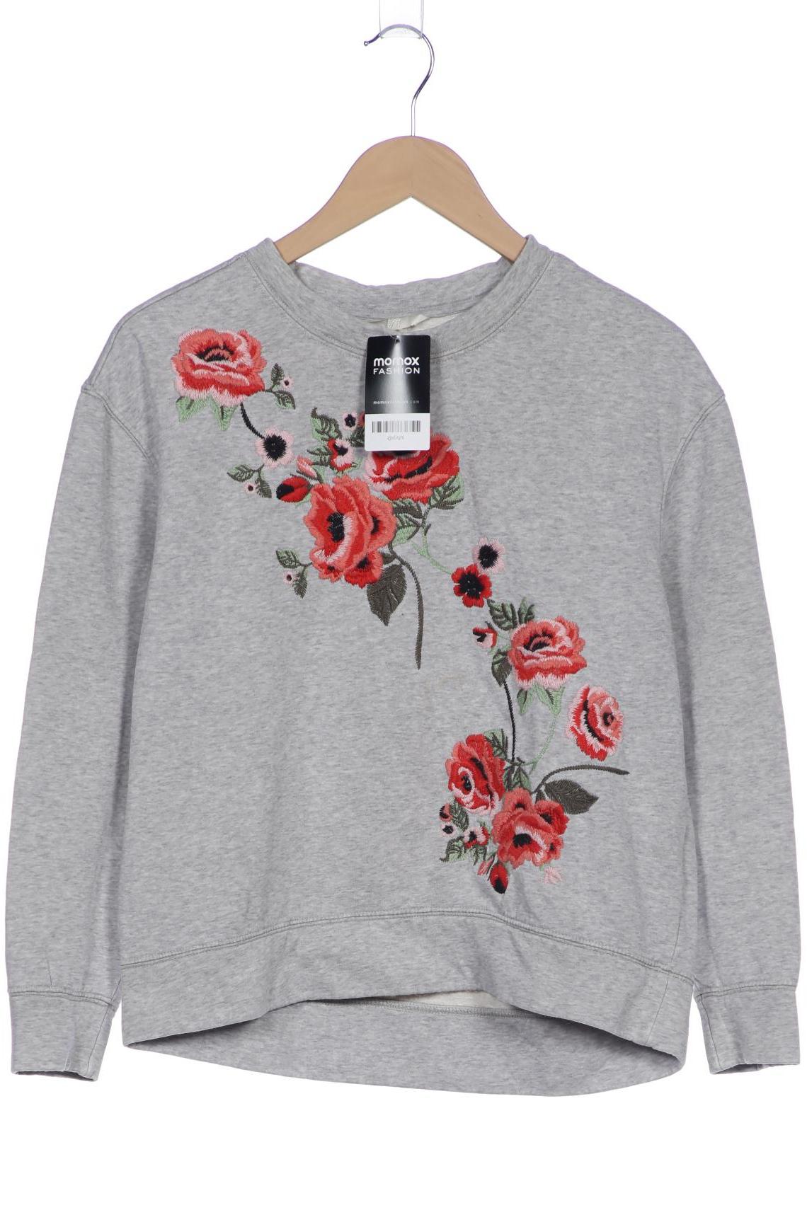 

H&M Damen Sweatshirt, grau, Gr. 36