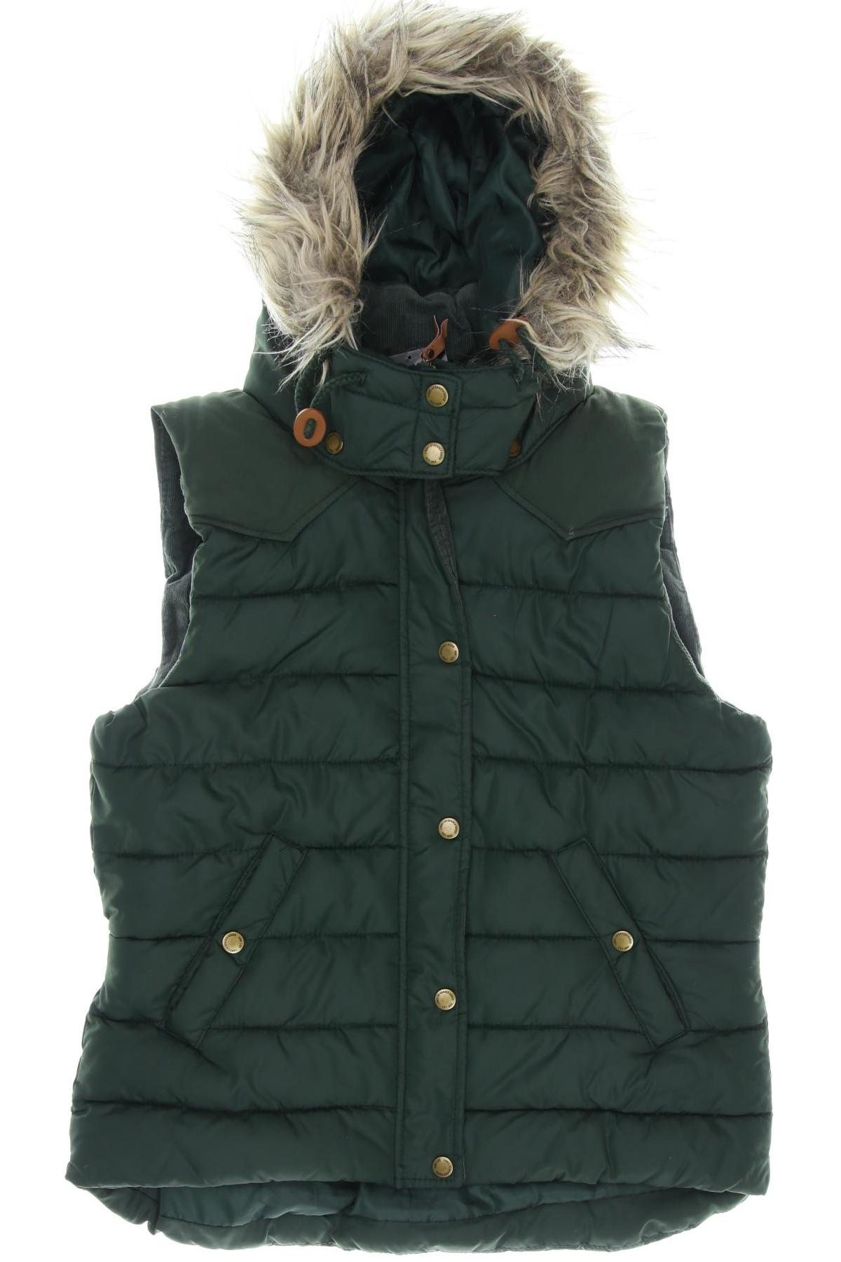 

H&M Damen Weste, grün, Gr. 38