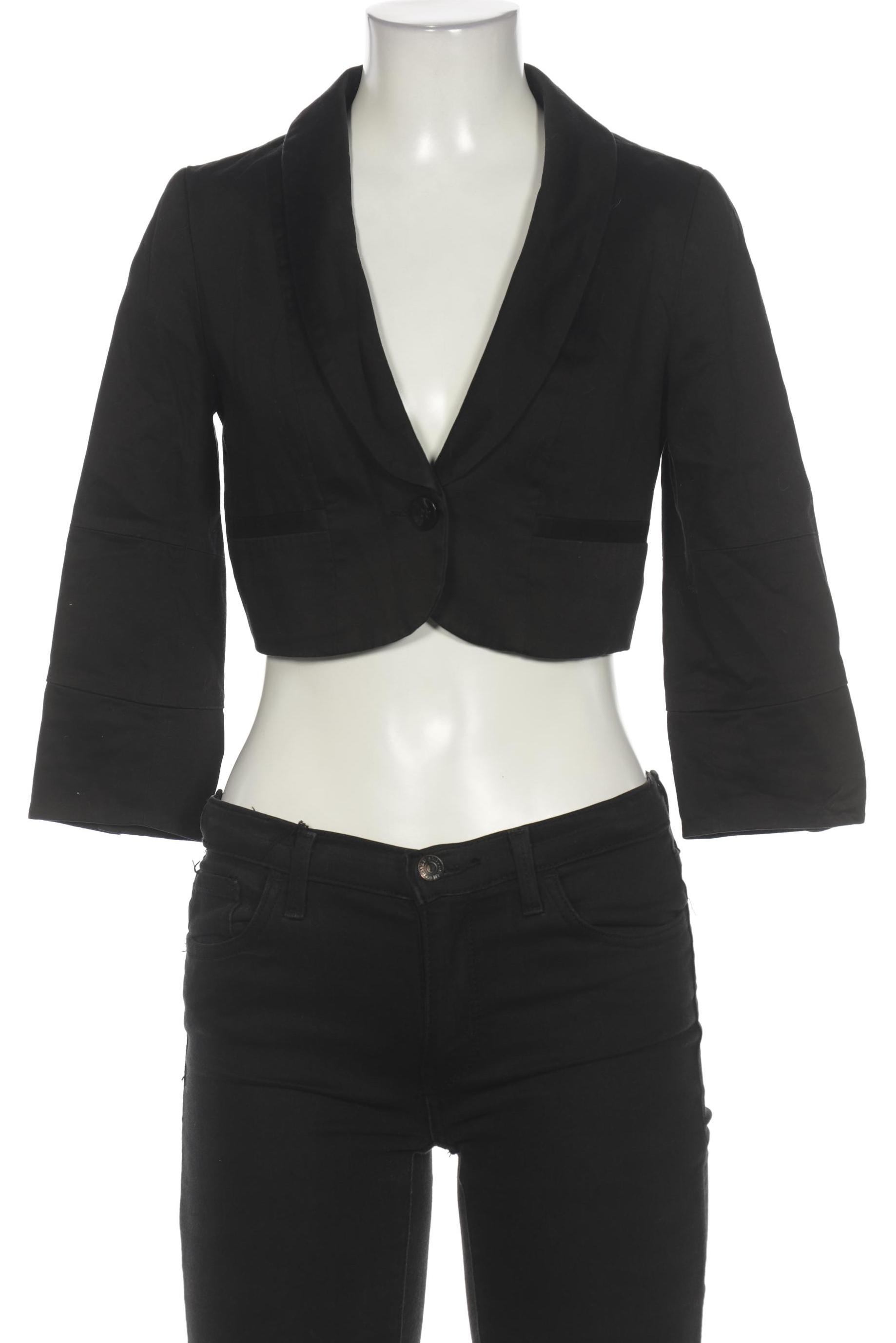 

H&M Damen Blazer, schwarz, Gr. 36
