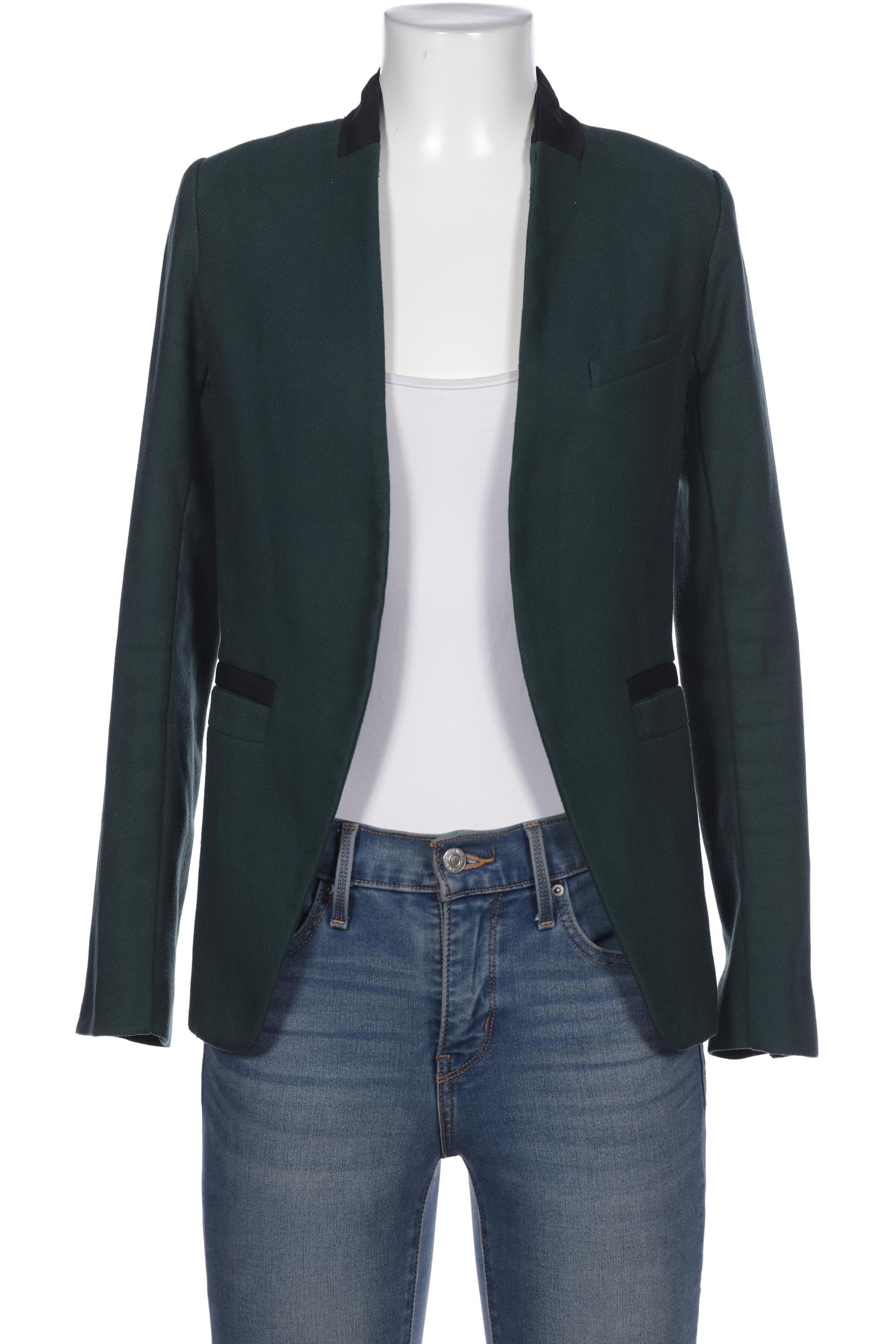 

H&M Damen Blazer, grün, Gr. 34